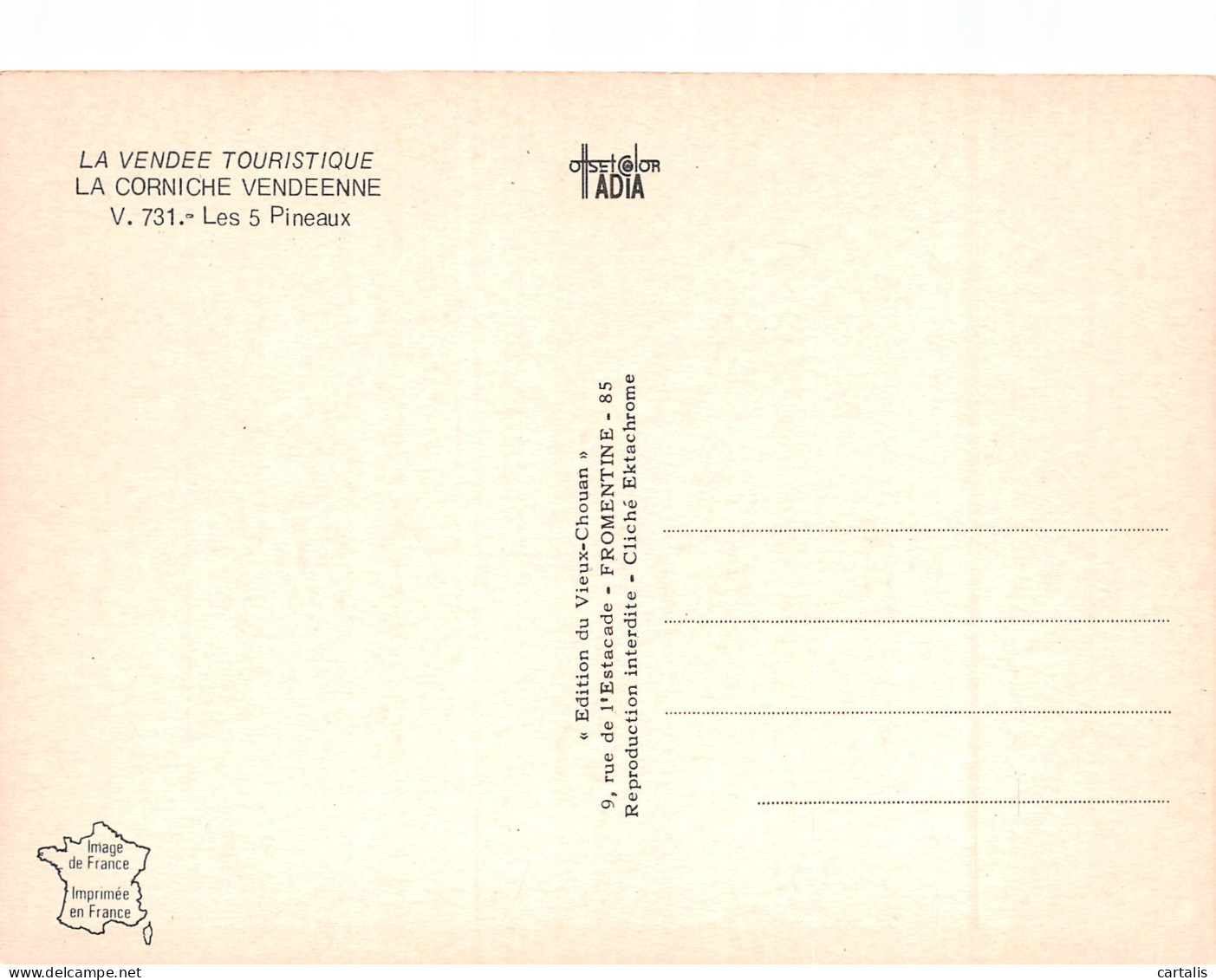 85-LA CORNICHE VENDEENNE-N°3826-C/0239 - Other & Unclassified