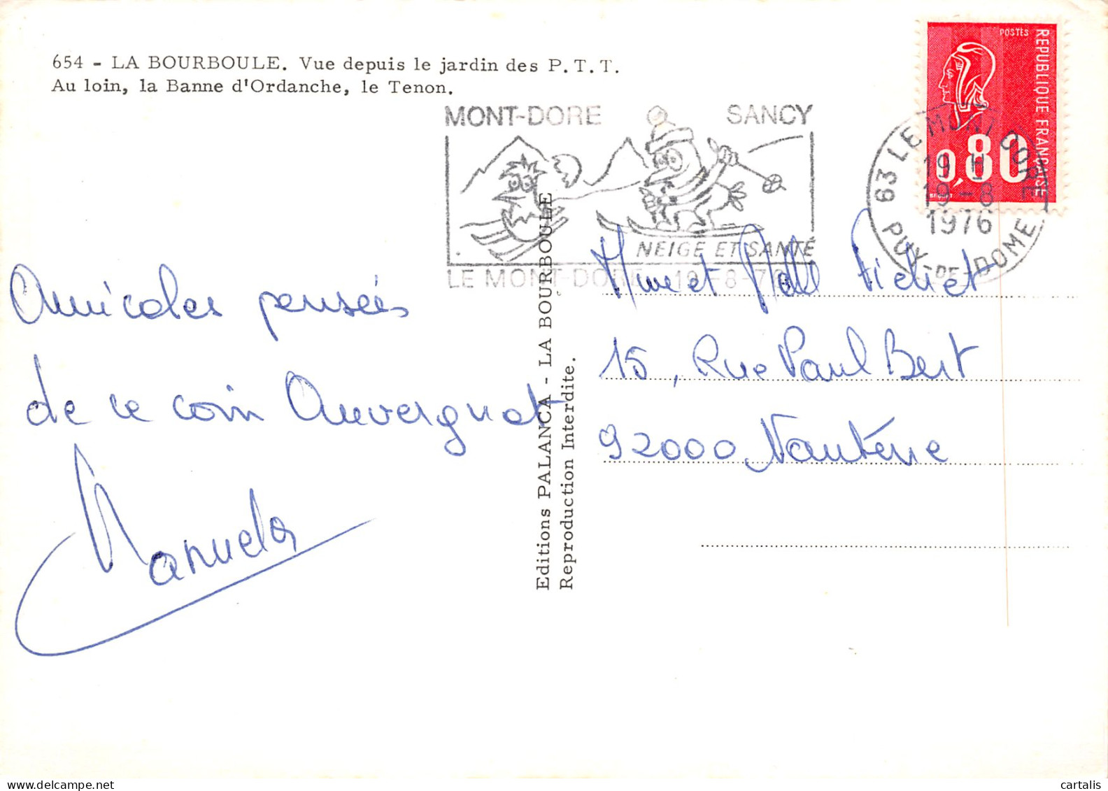 63-LA BOURBOULE-N°3826-C/0069 - La Bourboule
