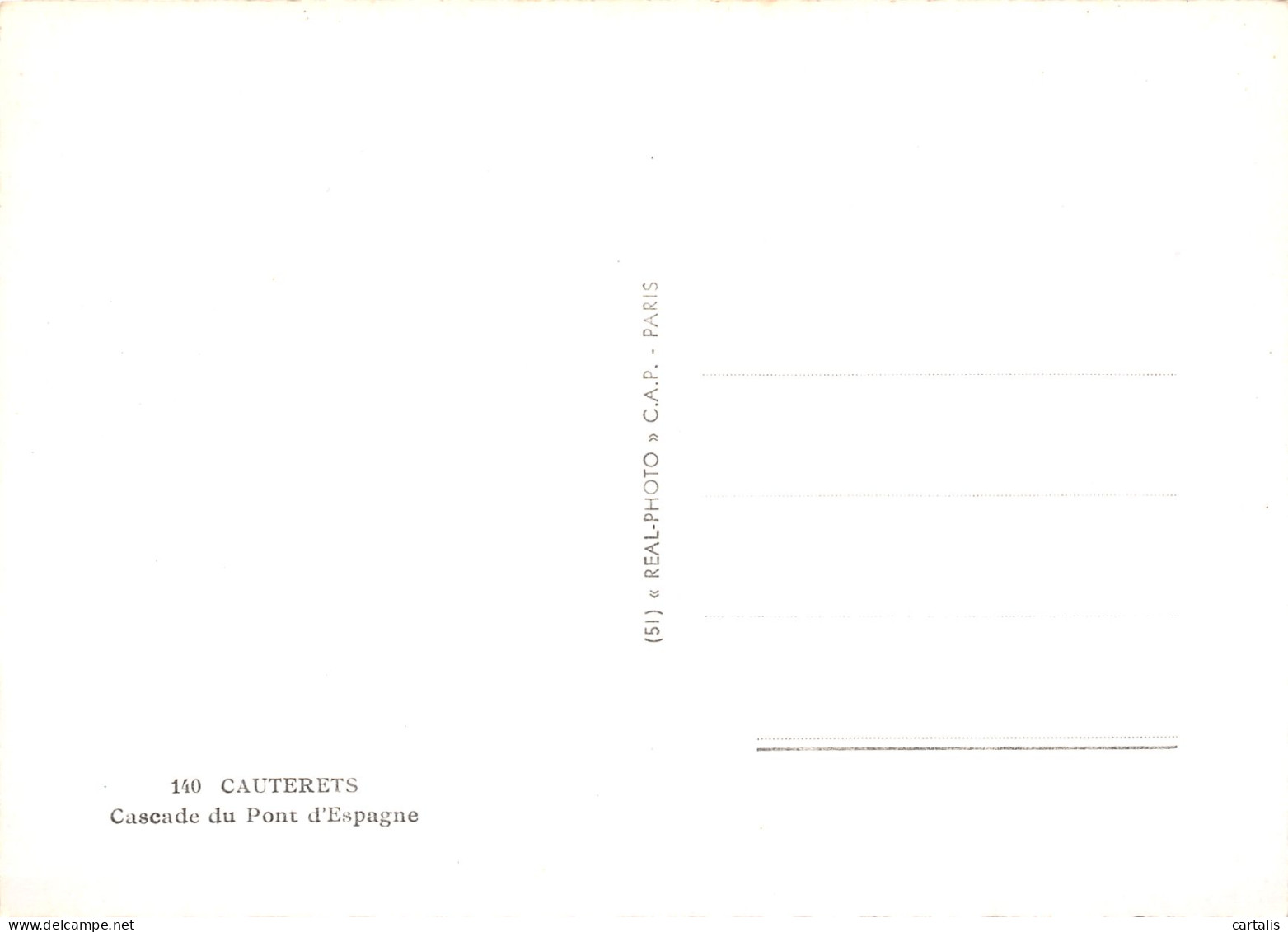 65-CAUTERETS-N°3826-B/0311 - Cauterets