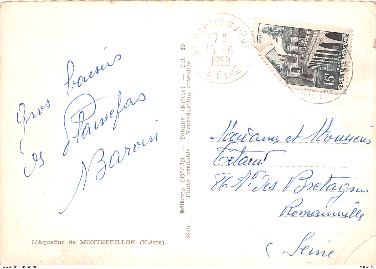 58-MONTREUILLON-N°3826-B/0309 - Other & Unclassified