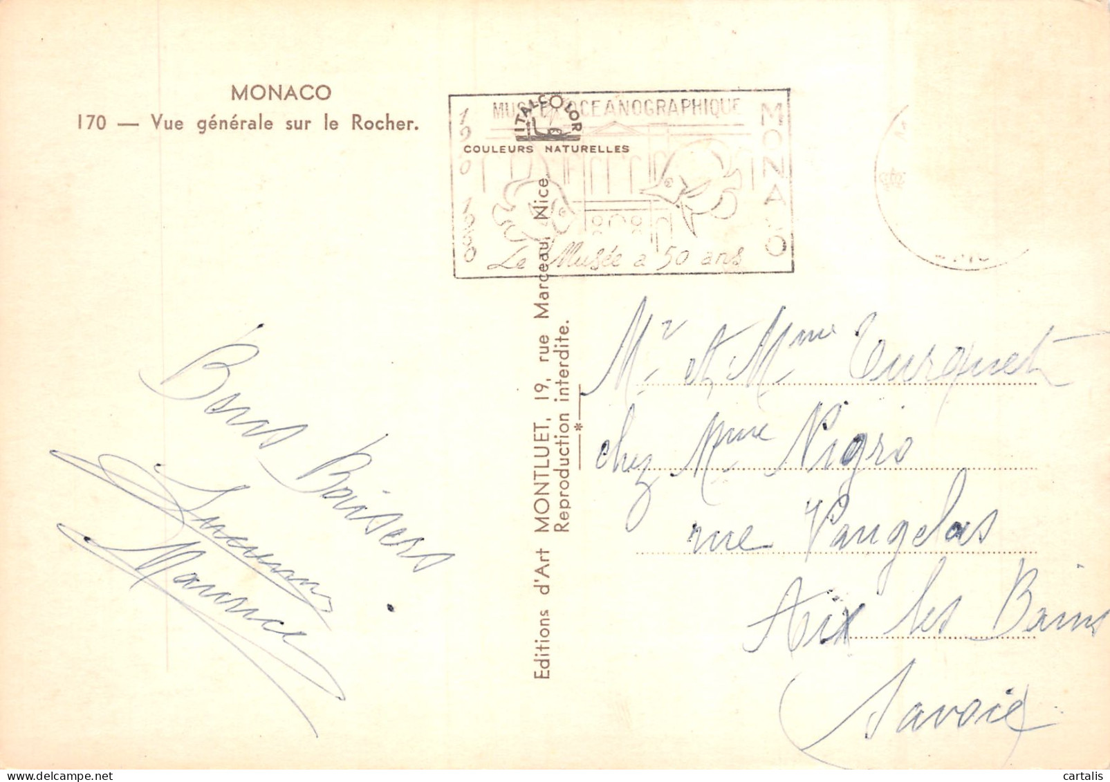 06-MONACO-N°3826-B/0289 - Altri & Non Classificati