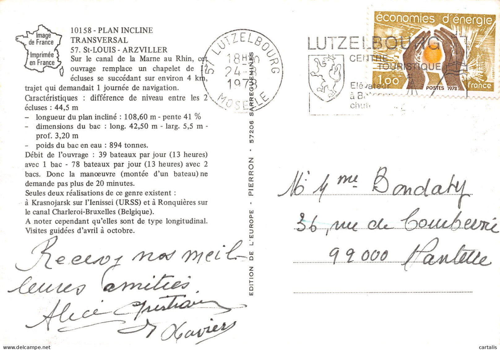 57-SAINT LOUIS ARZVILLER-N°3826-B/0219 - Other & Unclassified