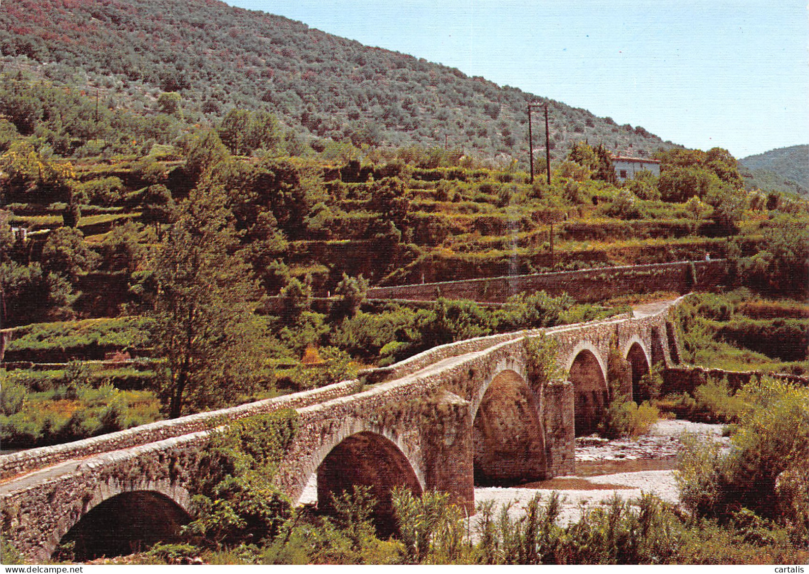 30-LE PONT DES CAMISARDS SUR LE GARDON-N°3826-B/0129 - Autres & Non Classés