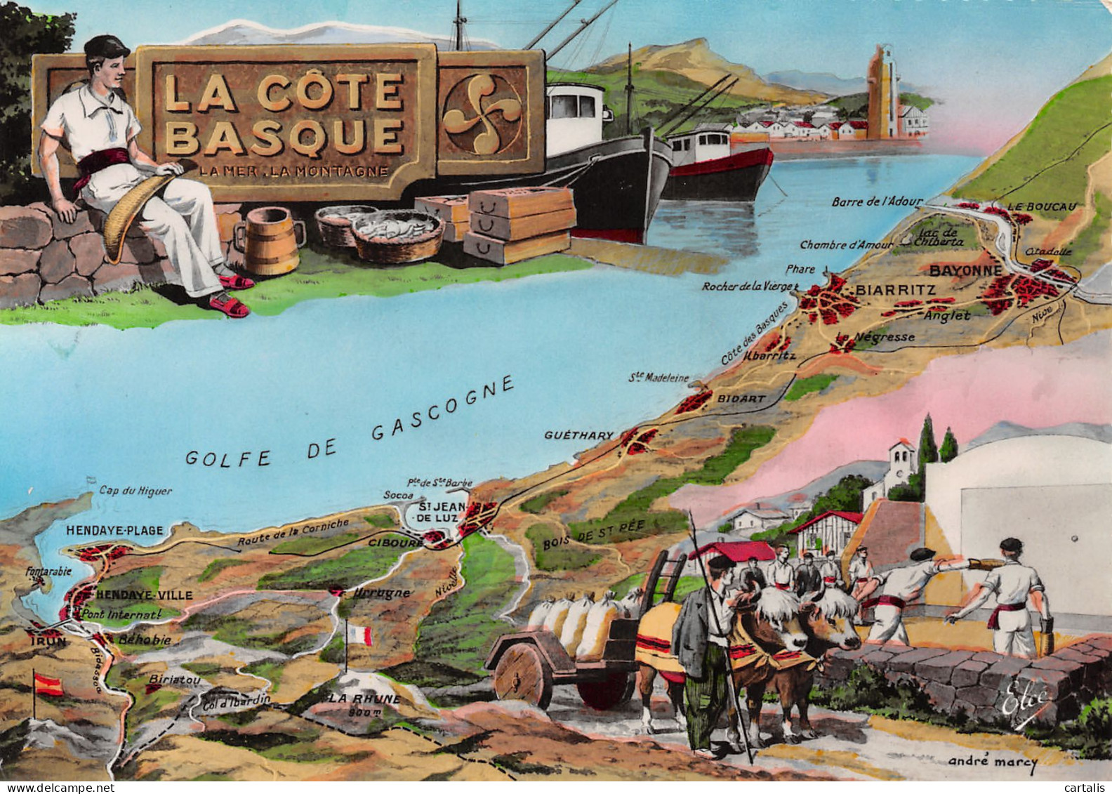 64-LA COTE BASQUE -N°3826-B/0023 - Autres & Non Classés