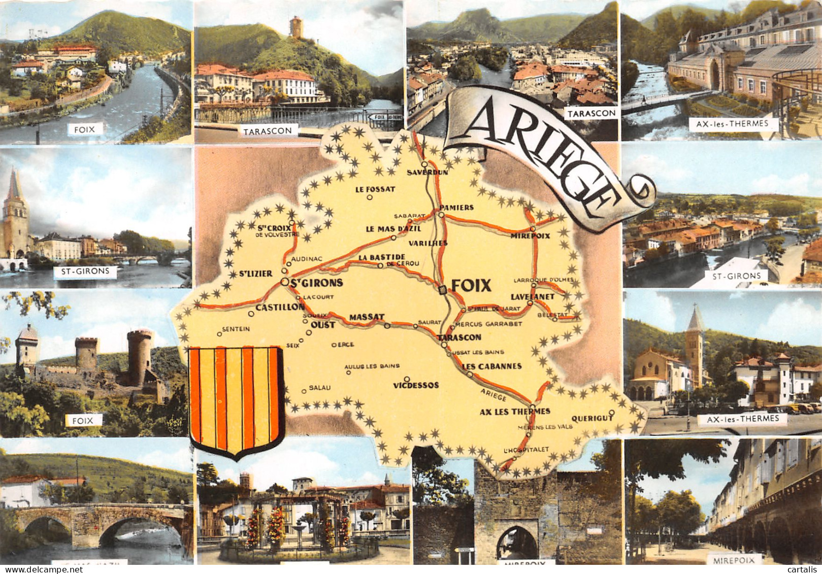 09-ARIEGE MULTI VUES-N°3826-B/0021 - Other & Unclassified