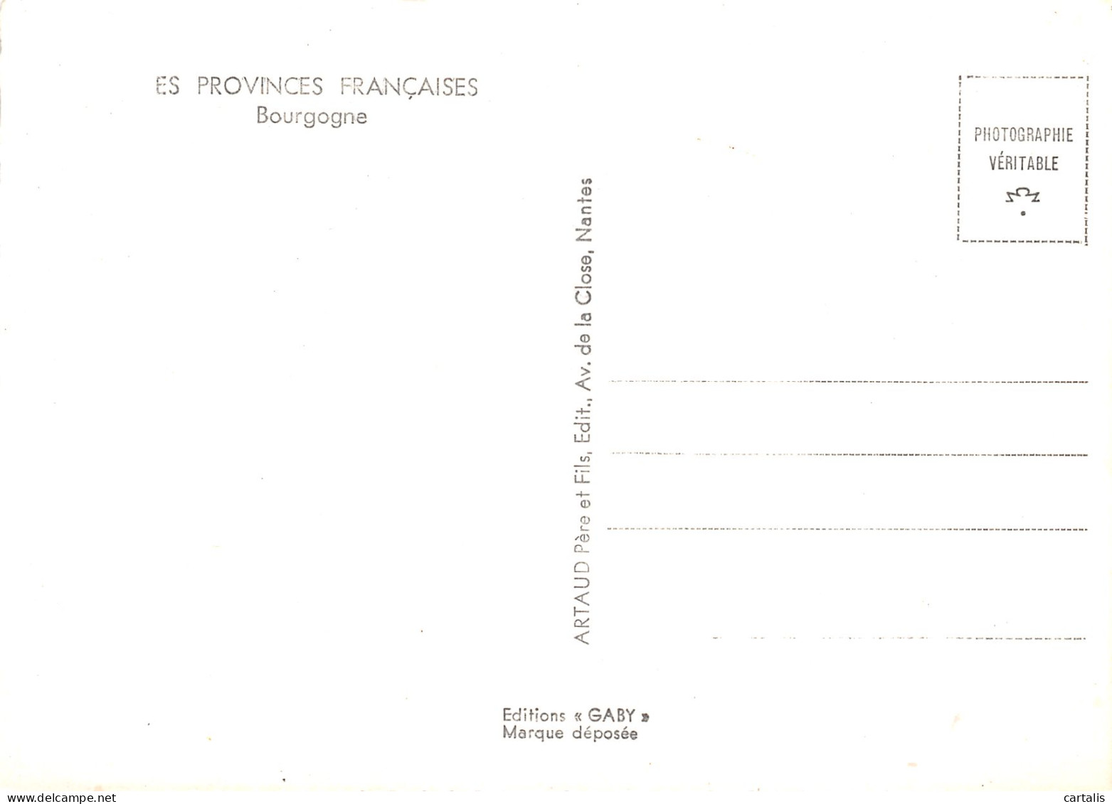 71-BOURGOGNE LES PROVINCES FRANCAISES-N°3826-B/0015 - Otros & Sin Clasificación