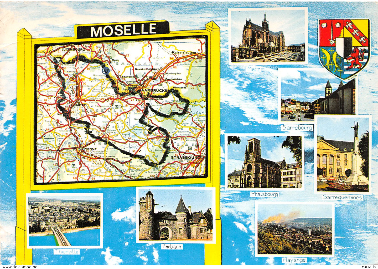 57-LA MOSELLE MULTI VUES-N°3827-A/0205 - Other & Unclassified
