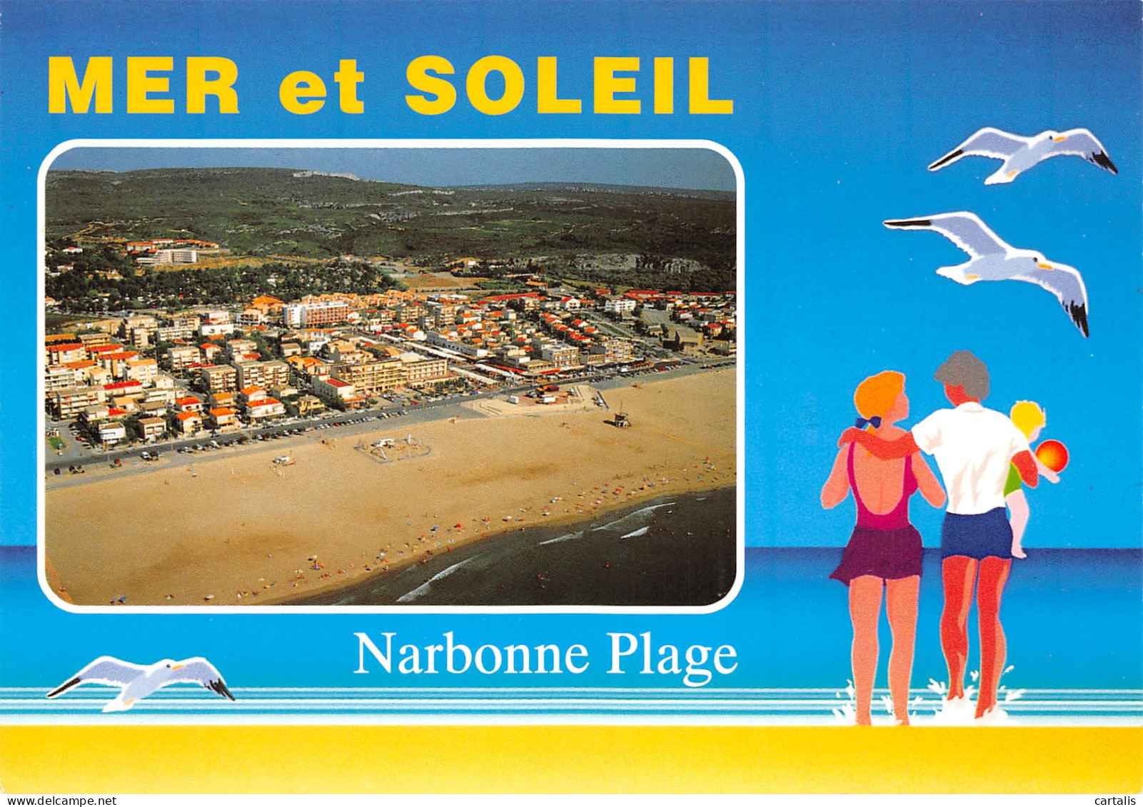 11-NARBONNE PLAGE-N°3827-A/0097 - Narbonne