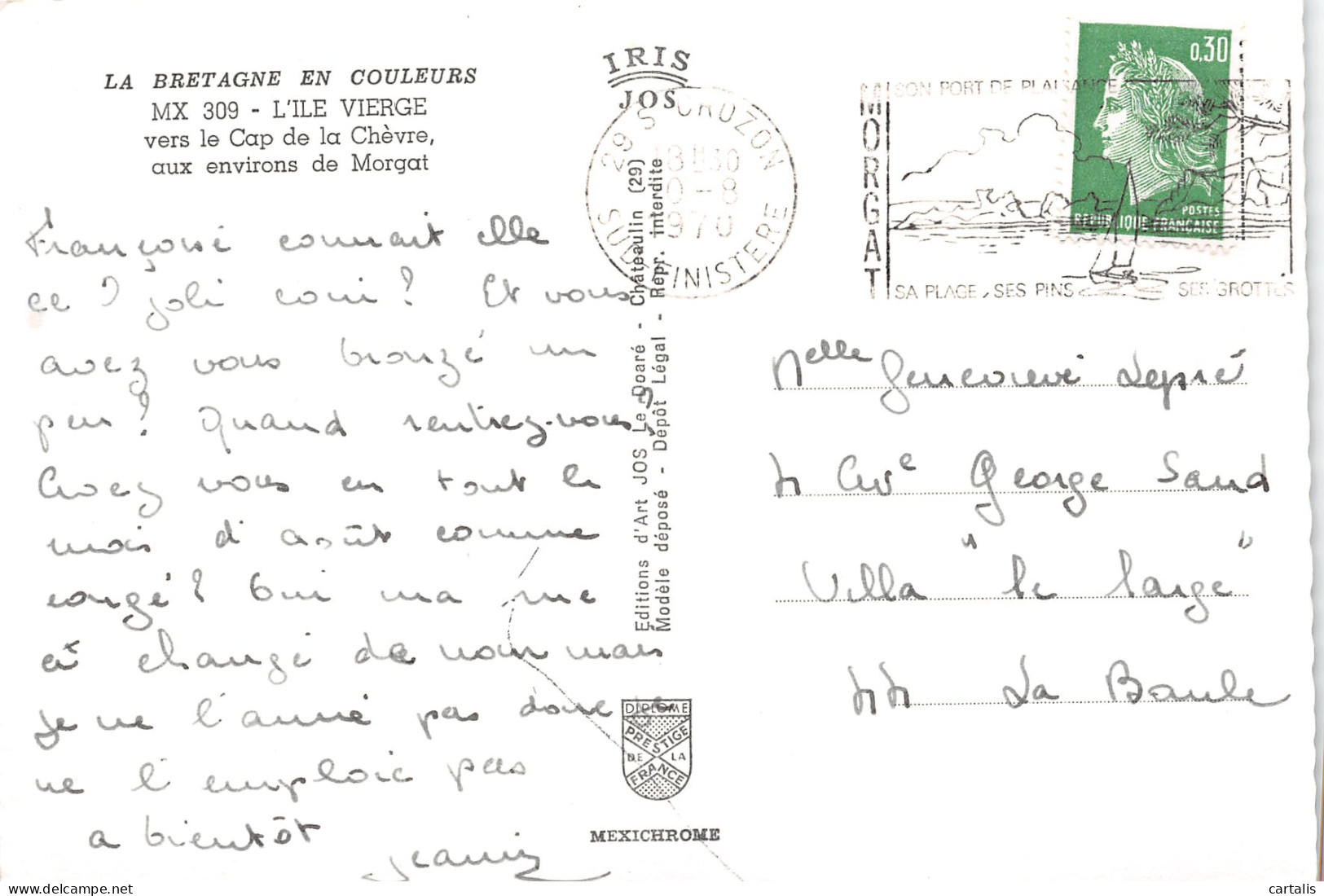 29-L ILE VIERGE-N°3827-A/0061 - Other & Unclassified