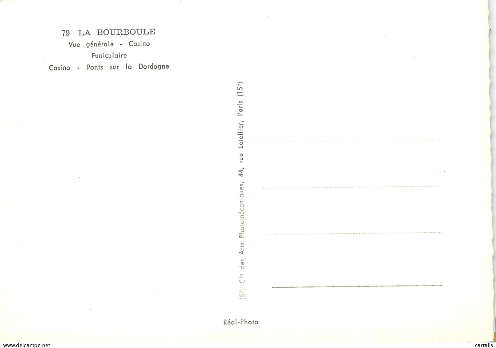 63-LA BOURBOULE-N°3827-A/0057 - La Bourboule
