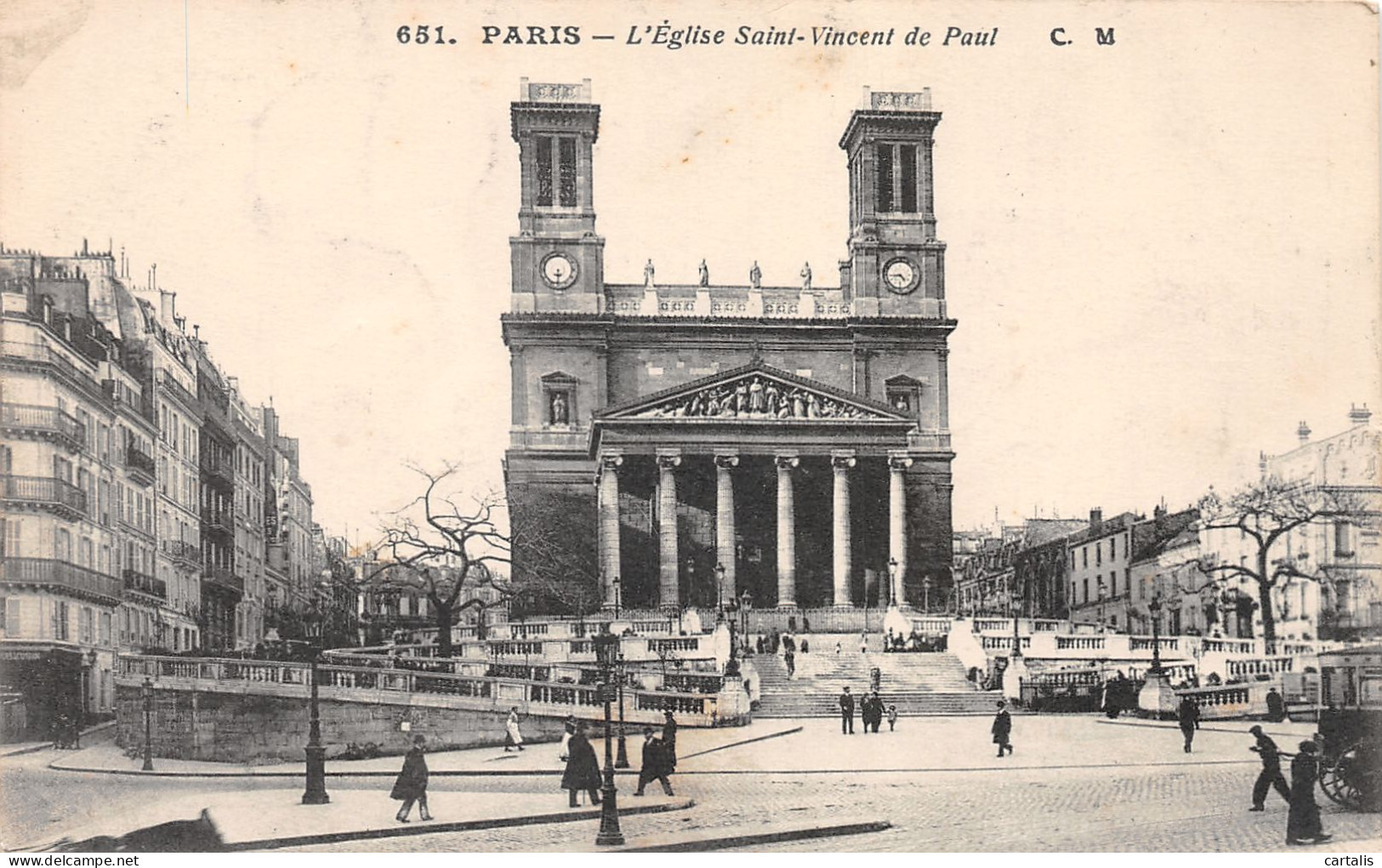 75-PARIS EGLISE SAINT VINCENT DE PAUL-N°3826-E/0345 - Autres & Non Classés