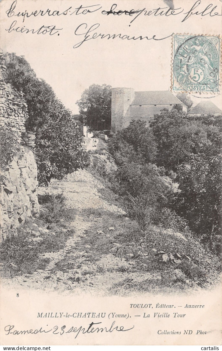 89-MAILLY LE CHATEAU-N°3826-E/0263 - Sonstige & Ohne Zuordnung