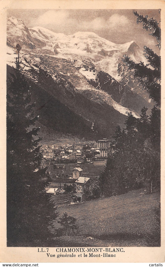 74-CHAMONIX-N°3826-E/0253 - Chamonix-Mont-Blanc