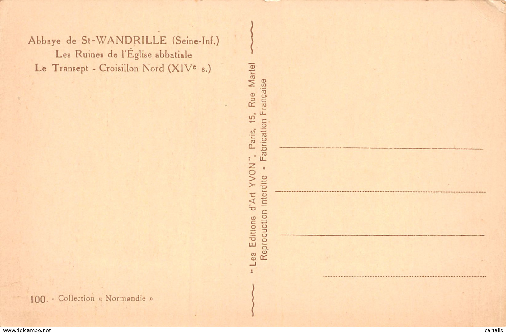 76-SAINT WANDRILLE-N°3826-E/0203 - Saint-Wandrille-Rançon