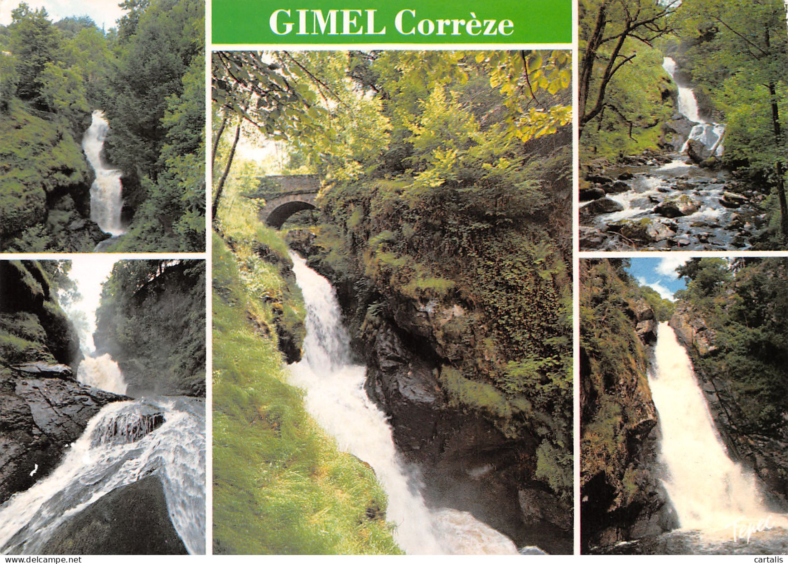 19-LES CASCADES DE GIMEL-N°3826-D/0233 - Andere & Zonder Classificatie