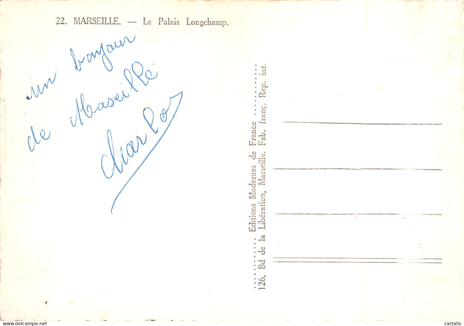 13-MARSEILLE-N°3826-D/0111 - Zonder Classificatie