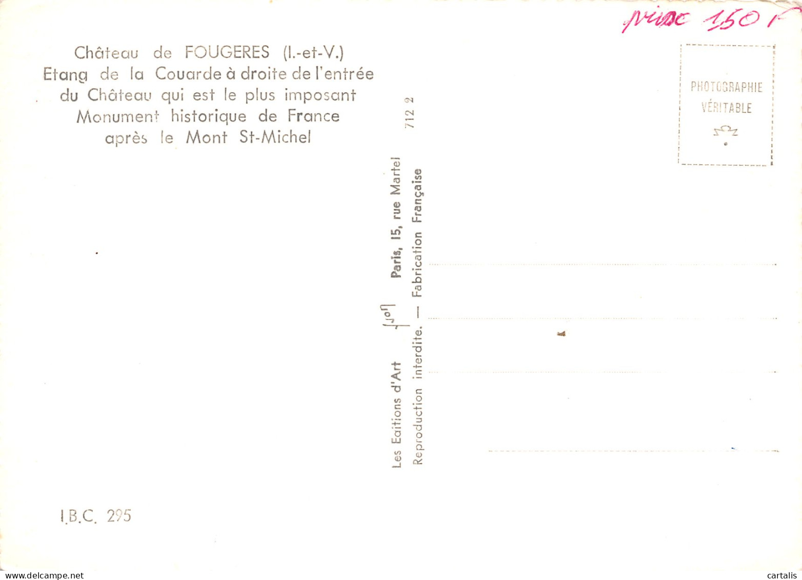 35-FOUGERES-N°3826-D/0085 - Fougeres