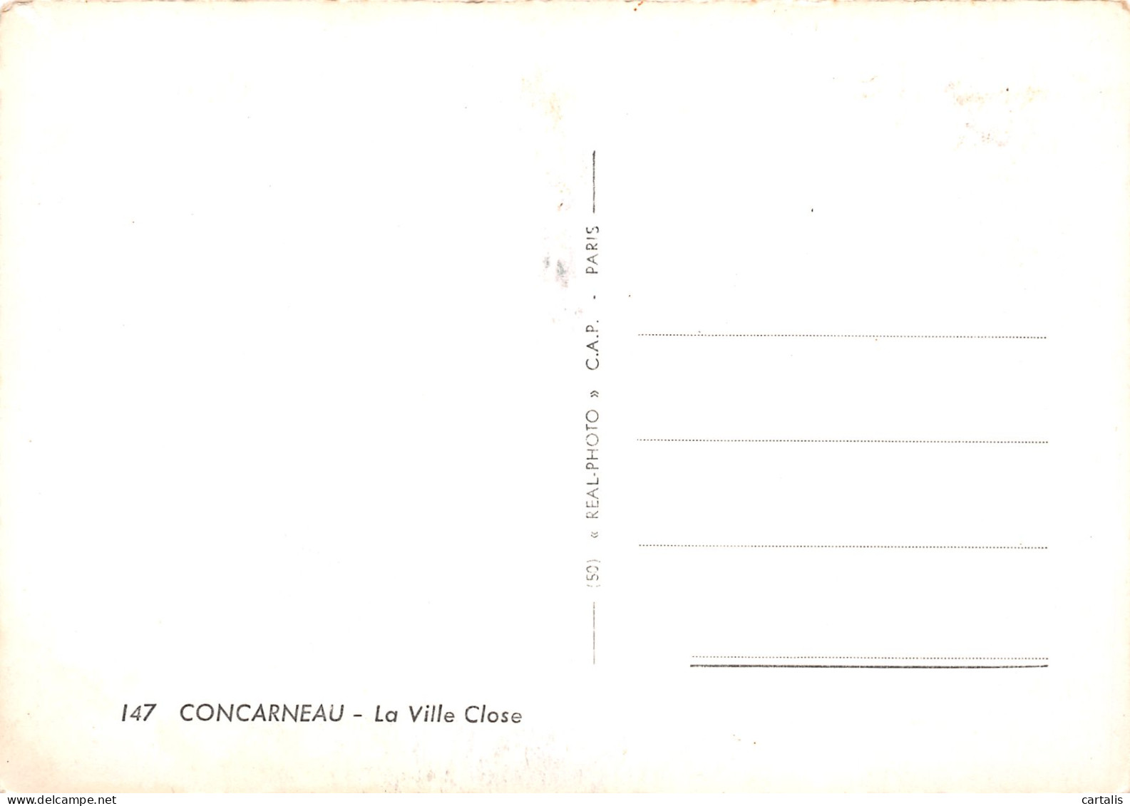 29-CONCARNEAU-N°3826-D/0069 - Concarneau