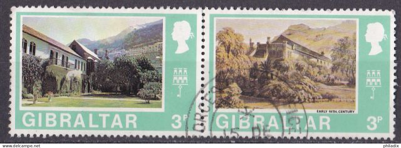 Gibraltar Marke Von 1971 O/used (A5-15) - Gibraltar