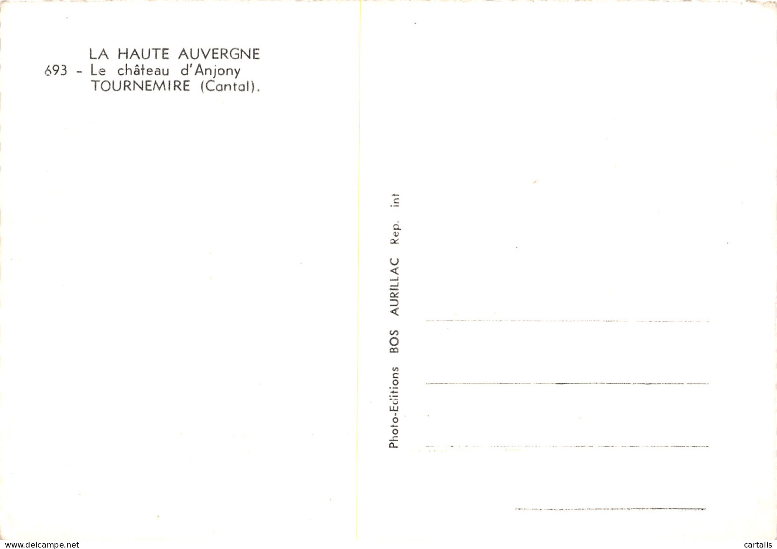 15-TOURNEMIRE-N°3827-C/0193 - Other & Unclassified