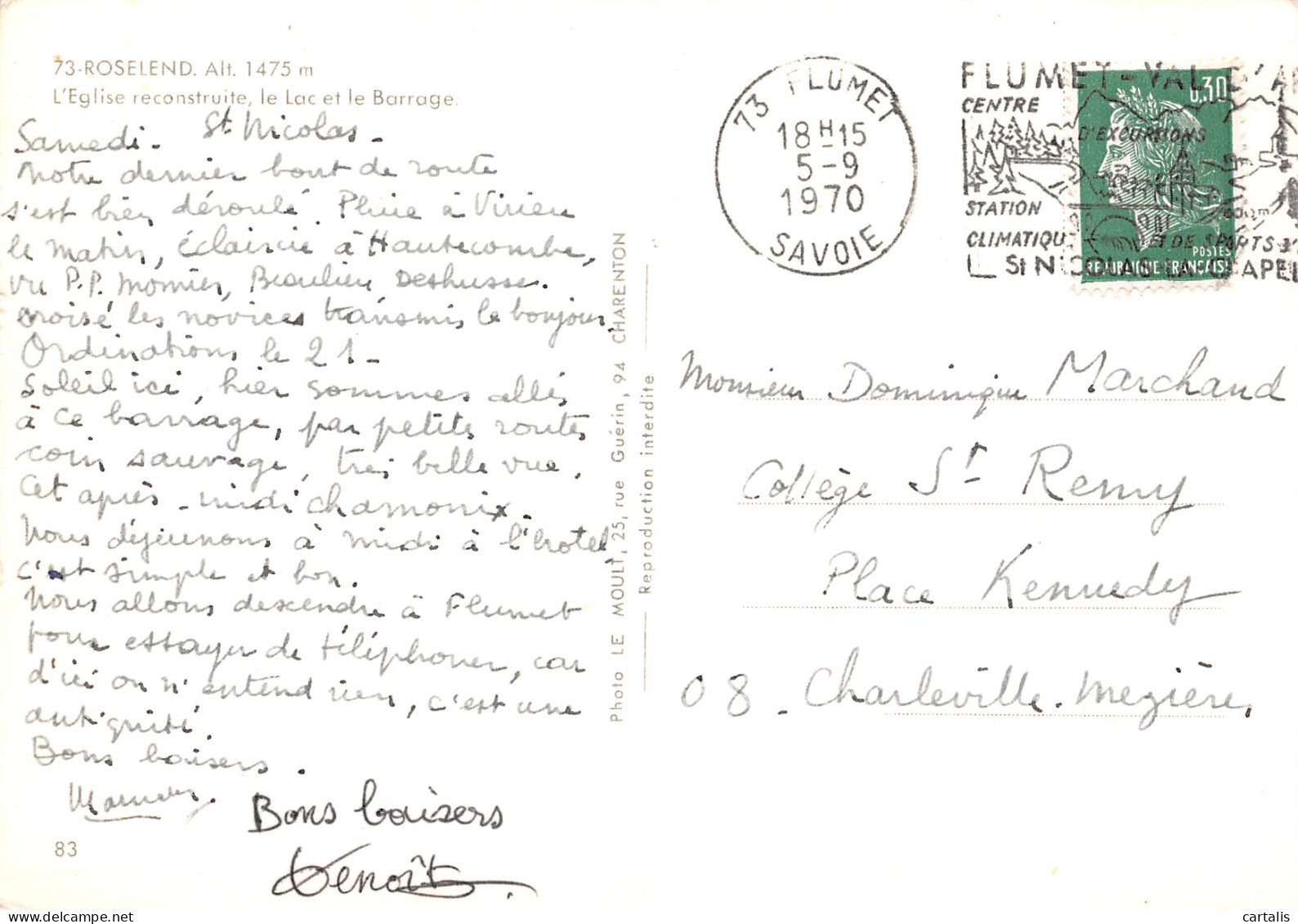 73-ROSELEND-N°3827-C/0181 - Other & Unclassified