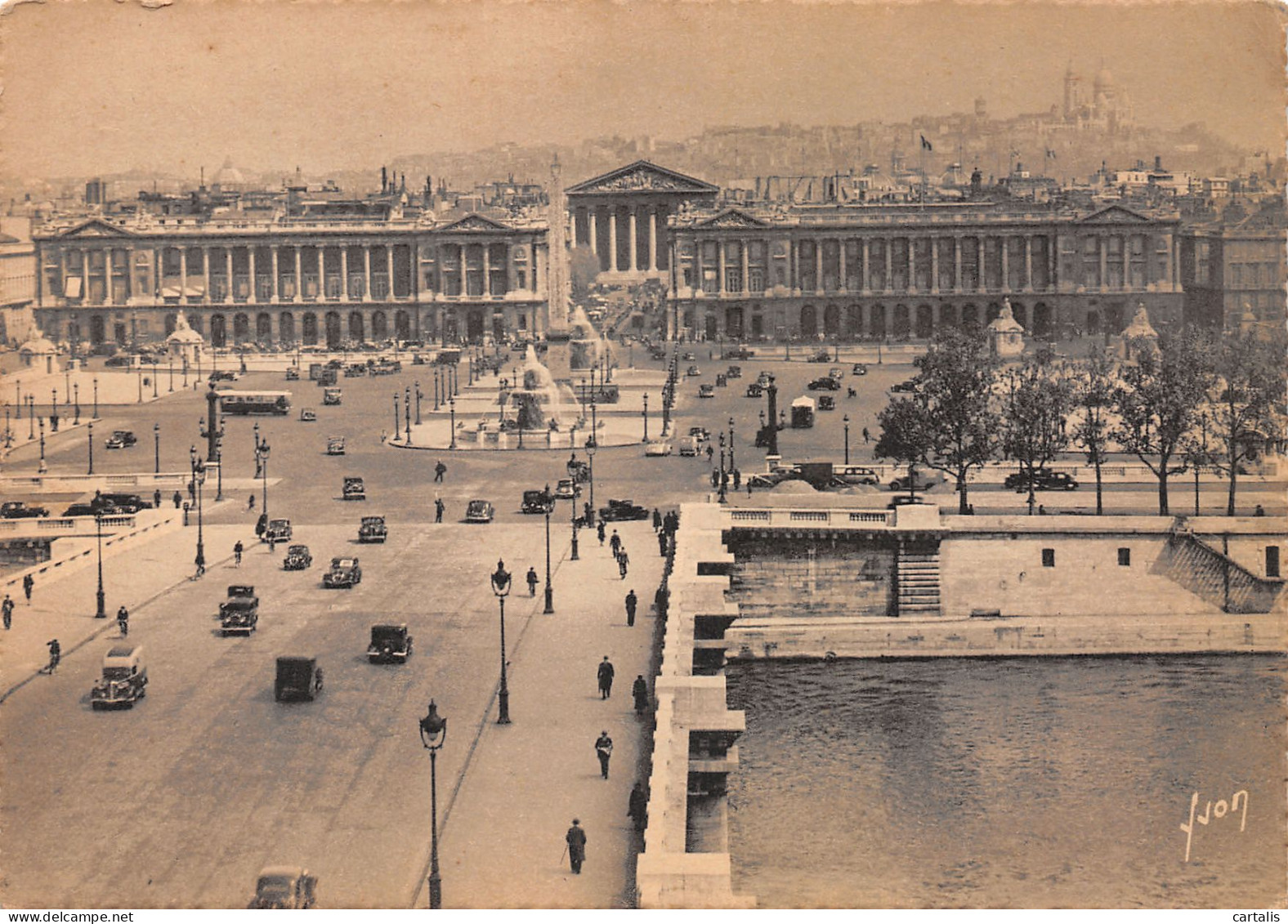 75-PARIS PLACE DE LA CONCORDE-N°3827-C/0165 - Autres & Non Classés