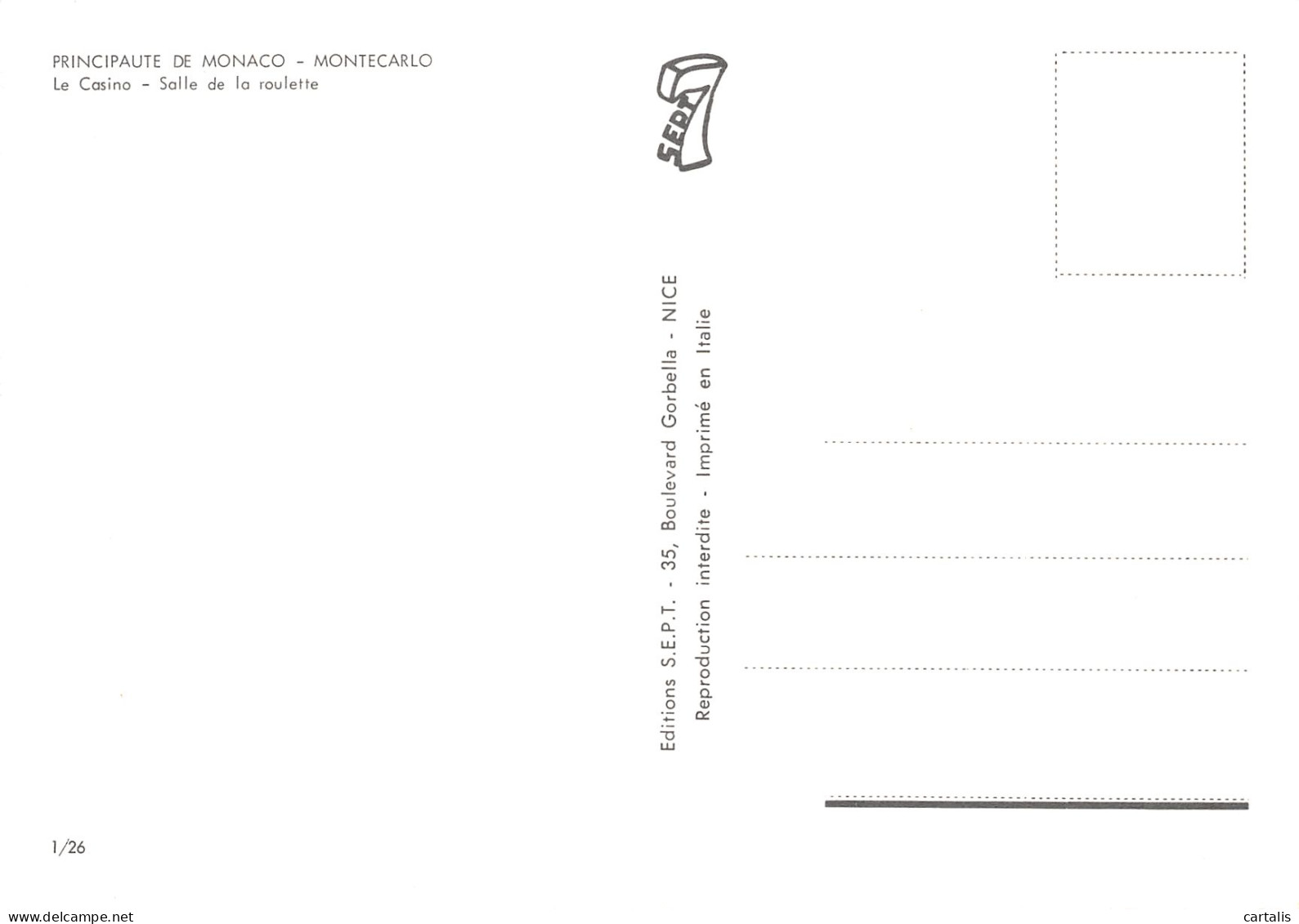 06-MONACO-N°3827-C/0123 - Other & Unclassified