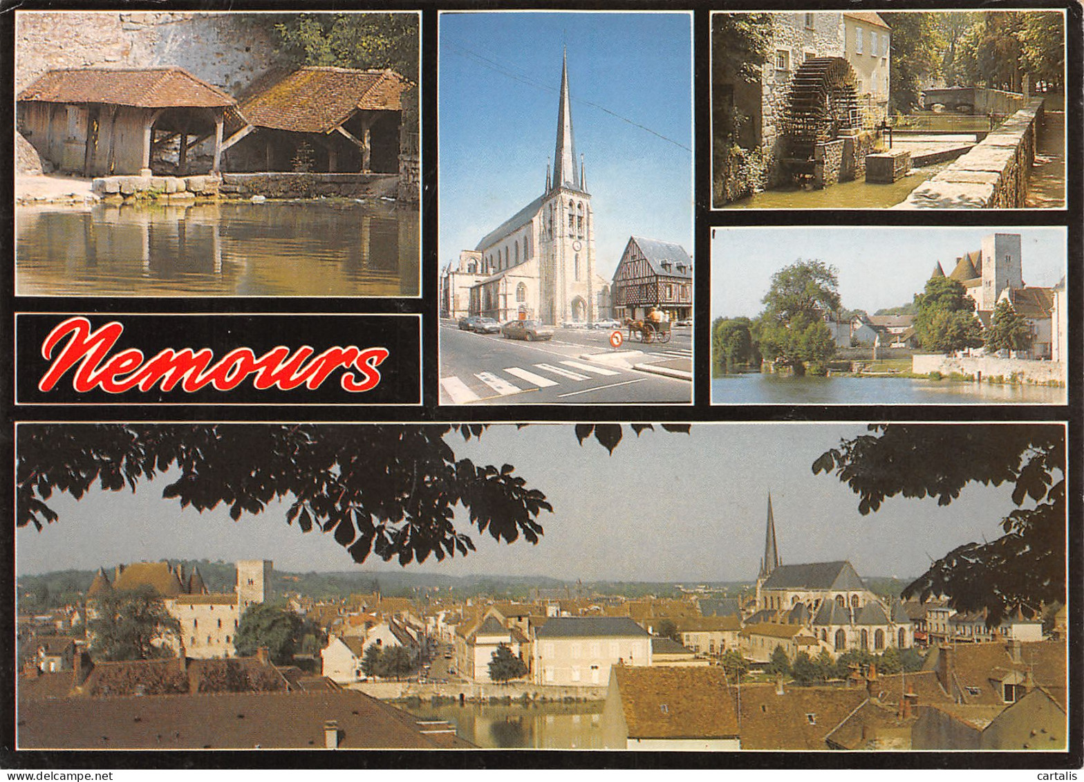 77-NEMOURS-N°3827-B/0399 - Nemours