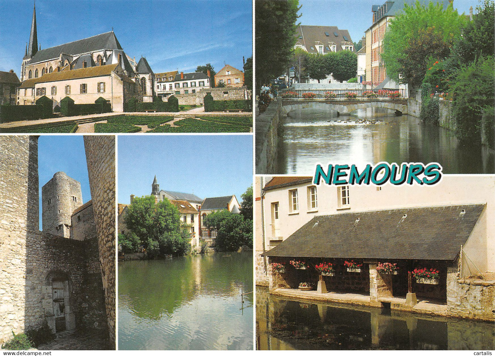 77-NEMOURS-N°3827-B/0361 - Nemours