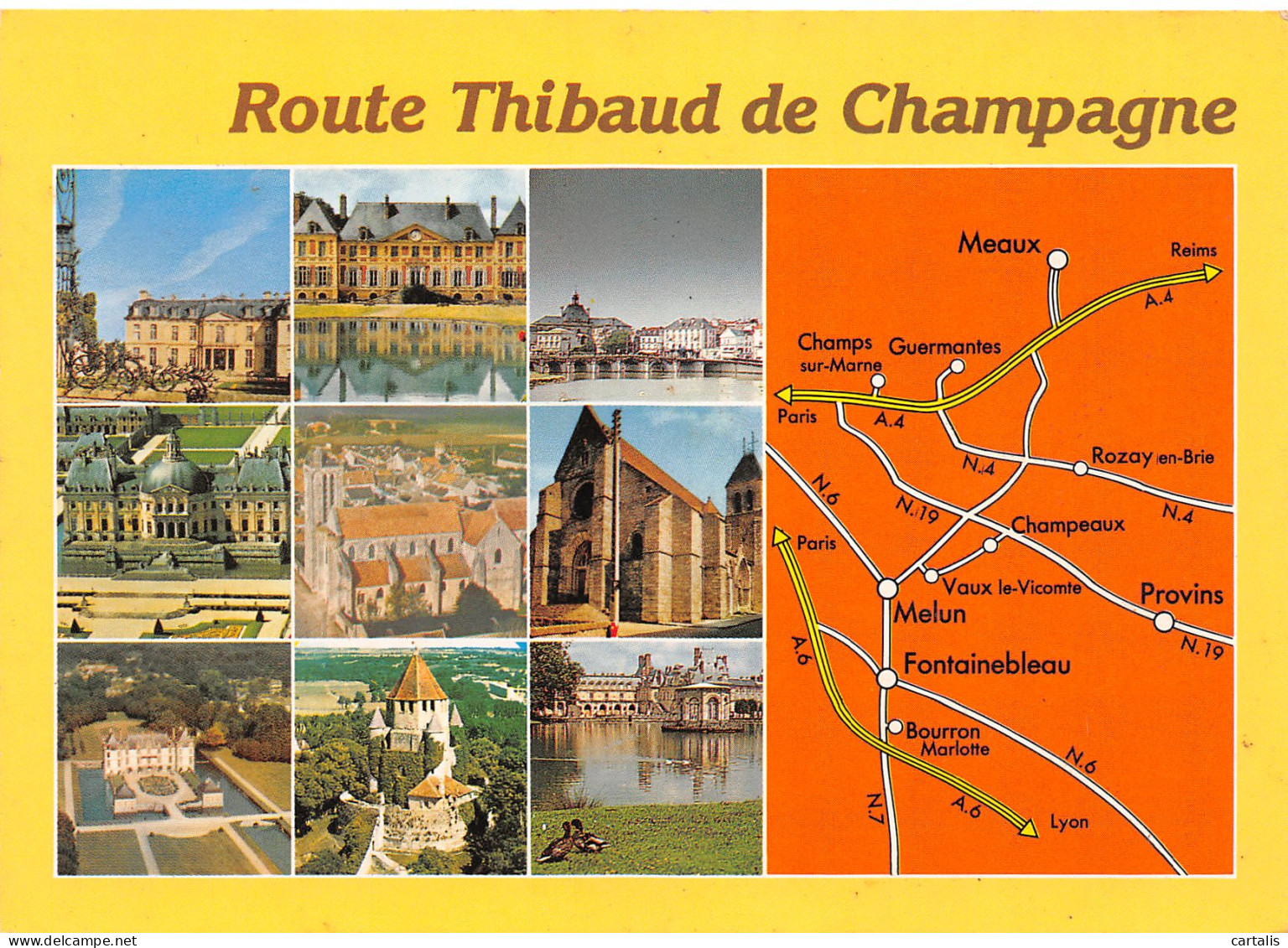 77-ROUTE THIBAUD DE CHAMPAGNE-N°3827-B/0321 - Autres & Non Classés