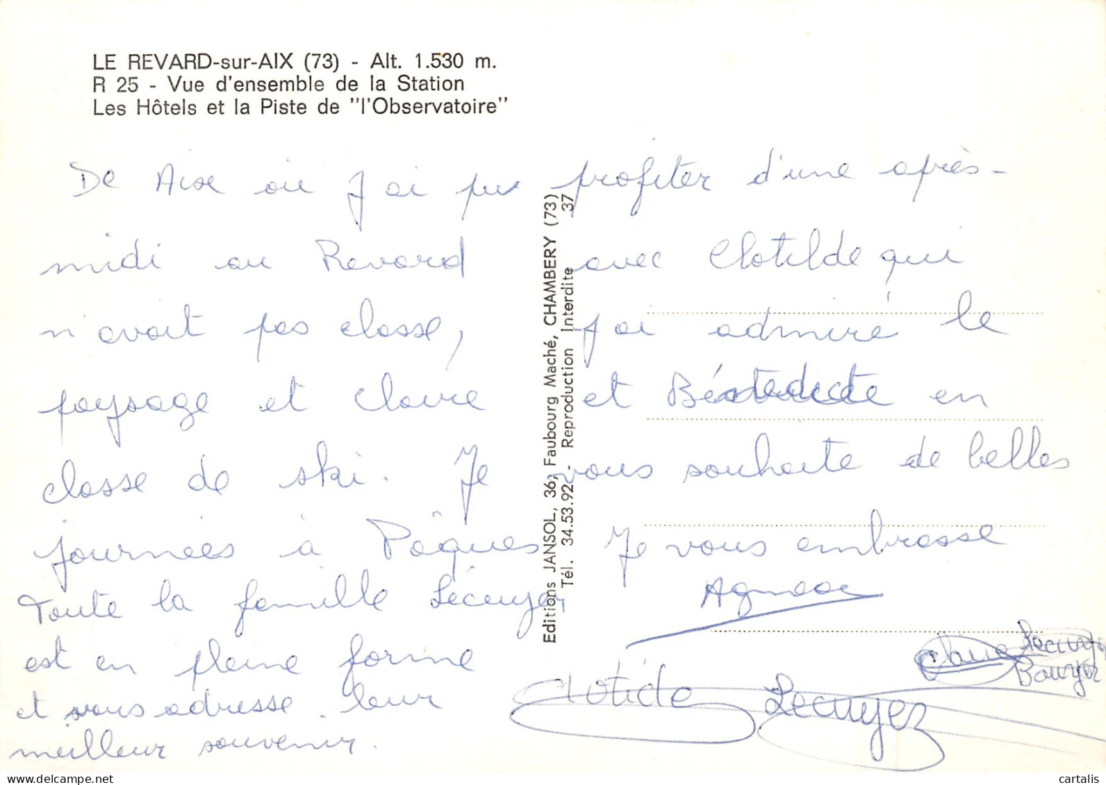 73-LE REVARD SUR AIX-N°3827-B/0285 - Other & Unclassified