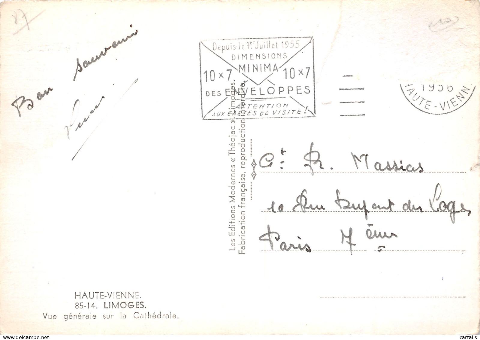 87-LIMOGES-N°3827-B/0263 - Limoges