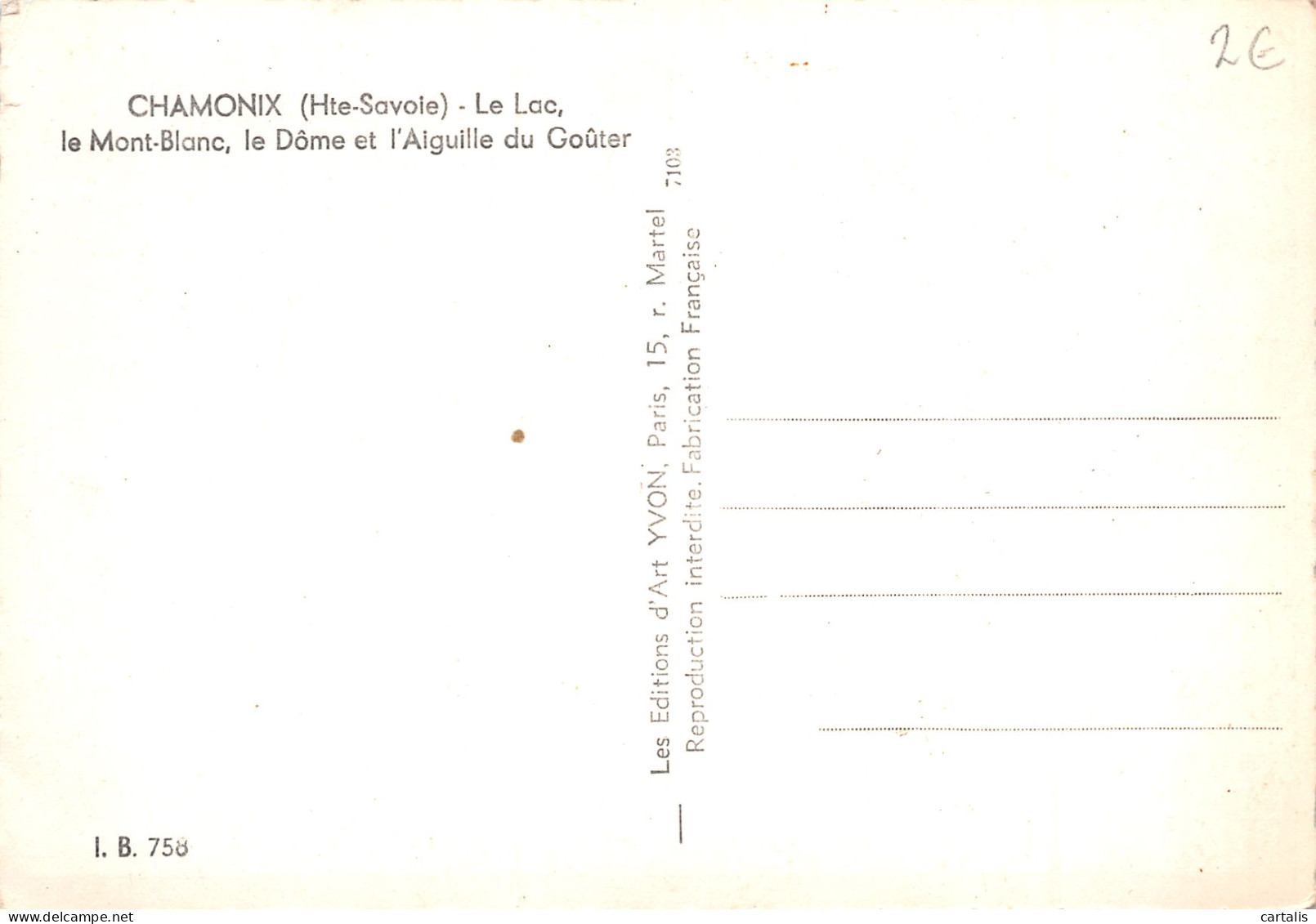 74-CHAMONIX-N°3827-B/0257 - Chamonix-Mont-Blanc
