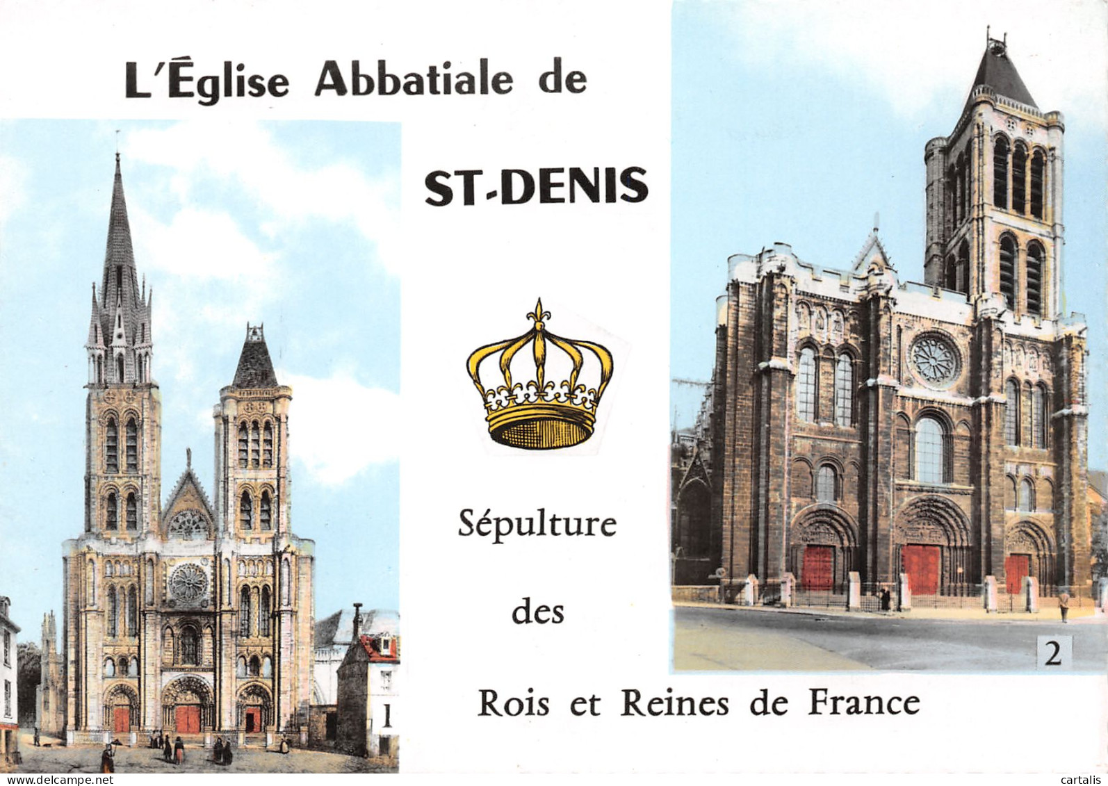 93-SAINT DENIS SUR SEINE-N°3827-B/0189 - Saint Denis