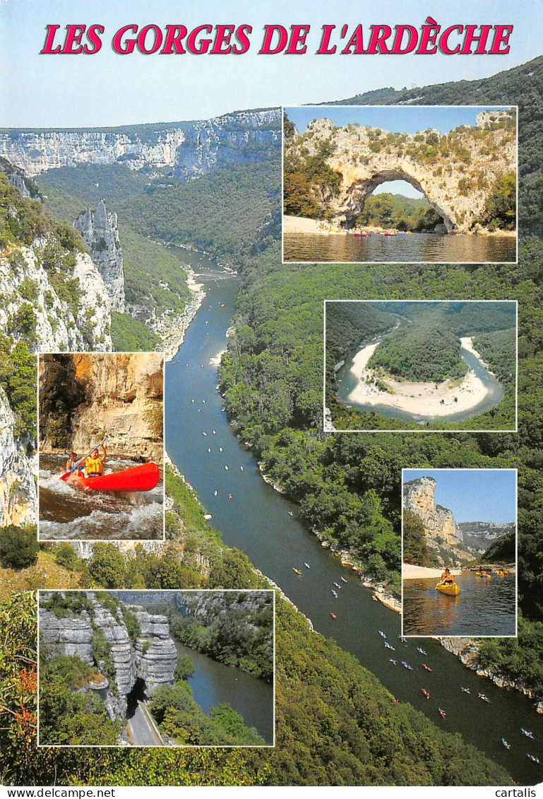 07-GORGES DE L ARDECHE-N°3827-B/0037 - Sonstige & Ohne Zuordnung