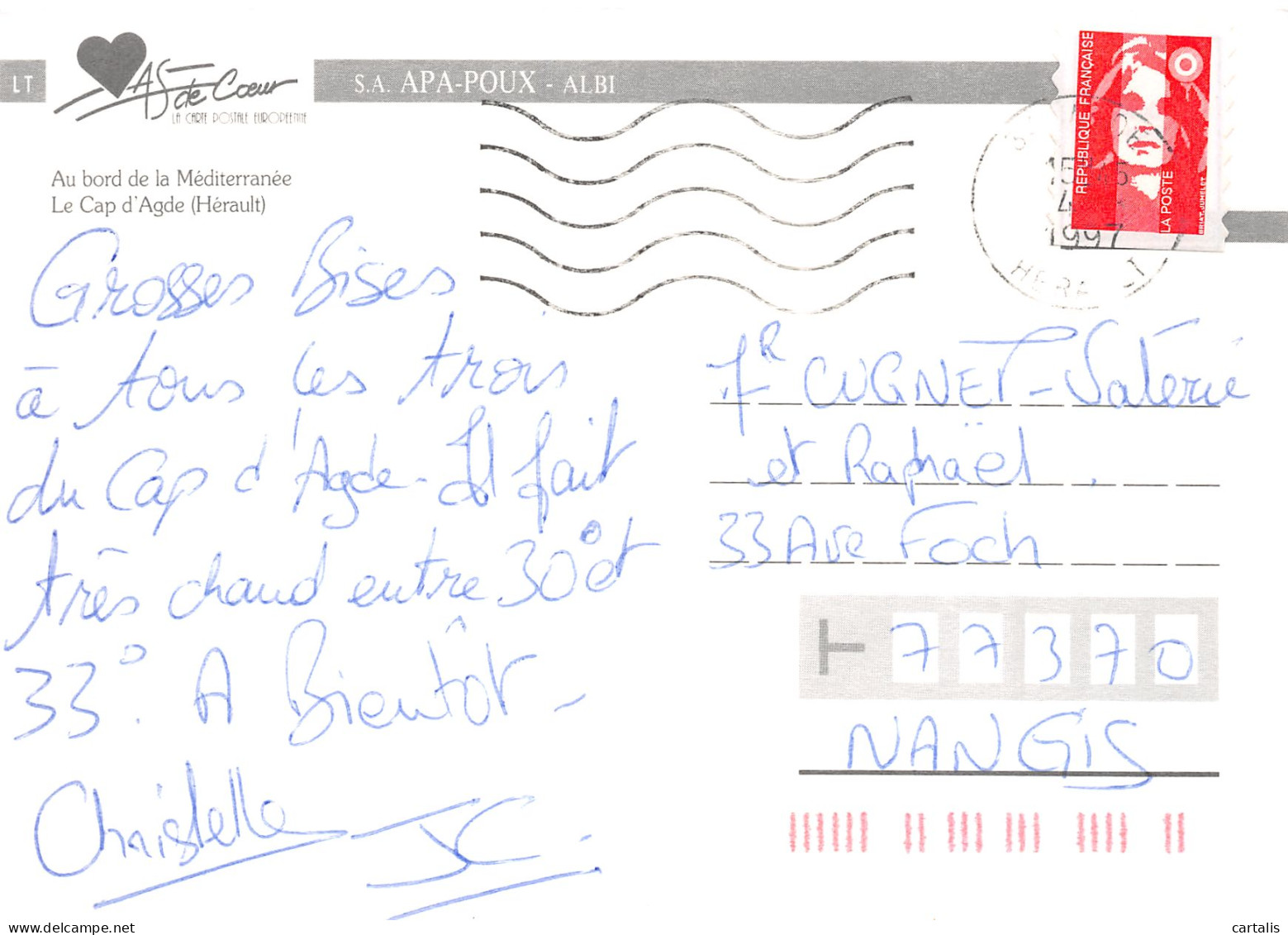 34-LE CAP D AGDE-N°3827-B/0015 - Other & Unclassified