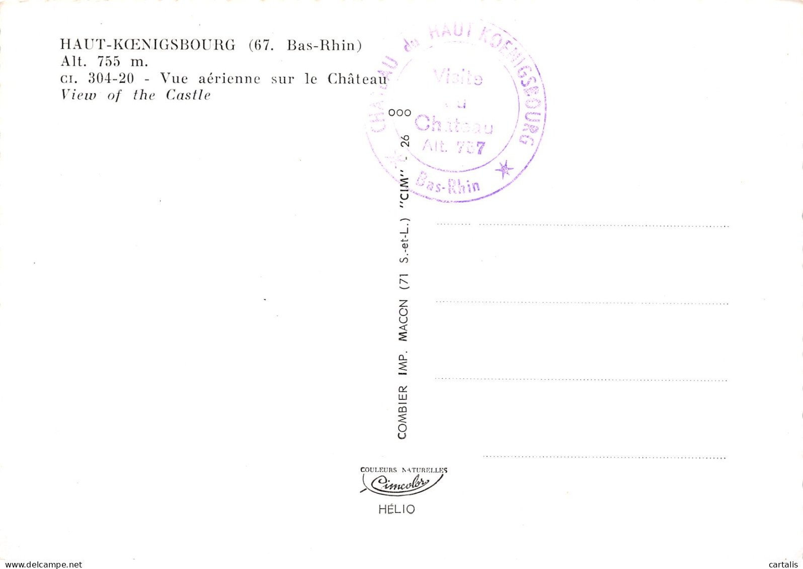 67-HAUT KOENIGSBOURG-N°3827-A/0383 - Other & Unclassified