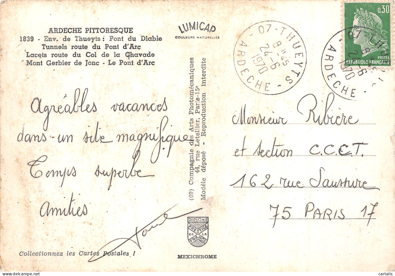 07-ARDECHE MULTI VUES-N°3827-A/0345 - Autres & Non Classés