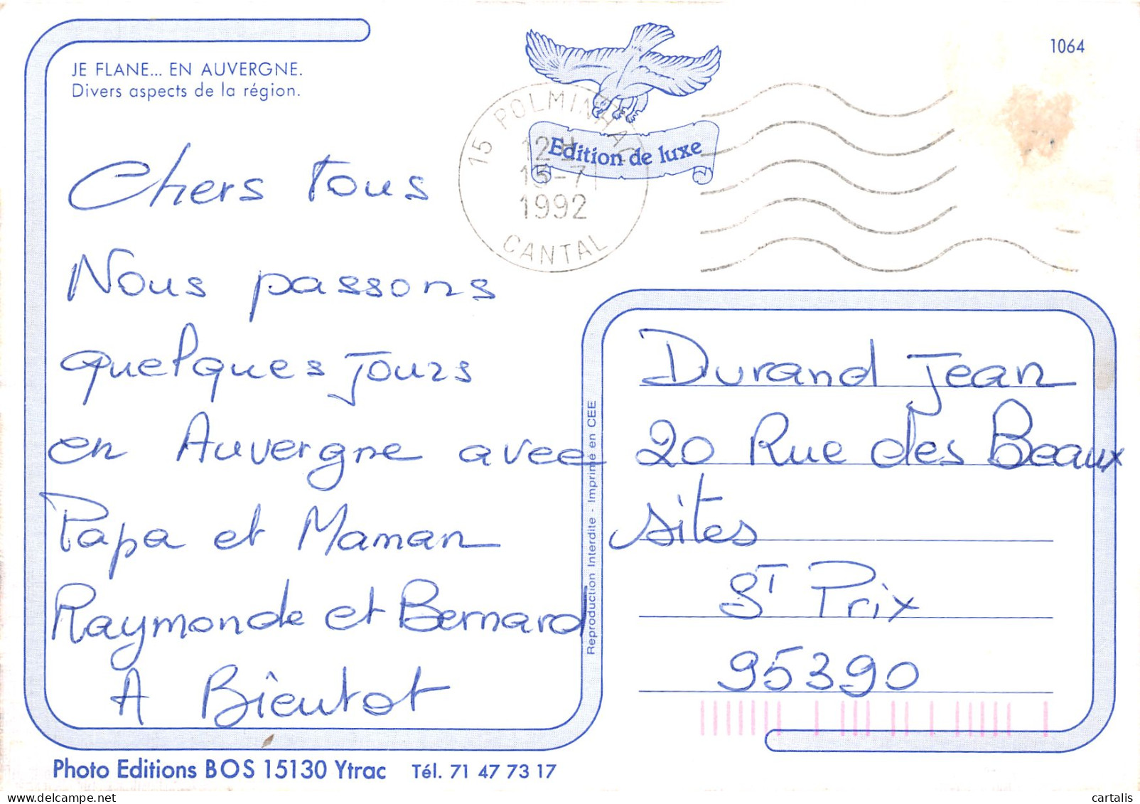 15-AUVERGNE MULTI VUES-N°3827-A/0255 - Other & Unclassified