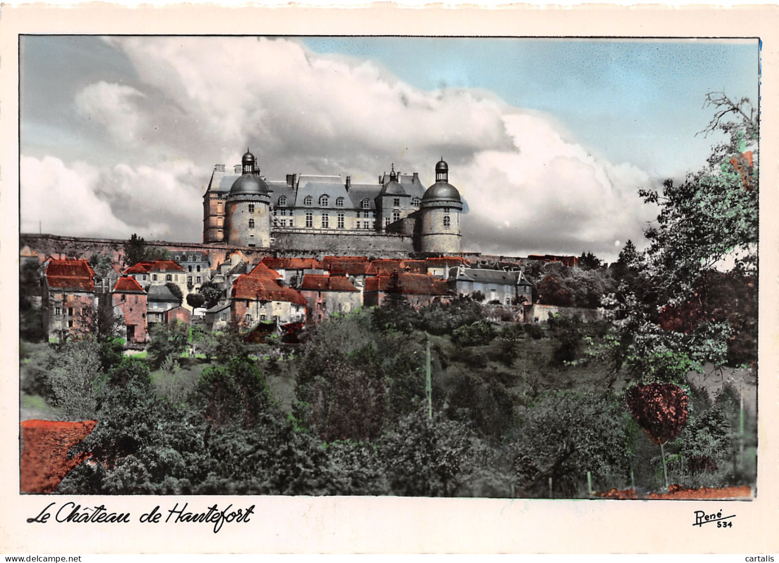 24-CHÂTEAU DE HAUTEFORT-N°3828-A/0267 - Andere & Zonder Classificatie