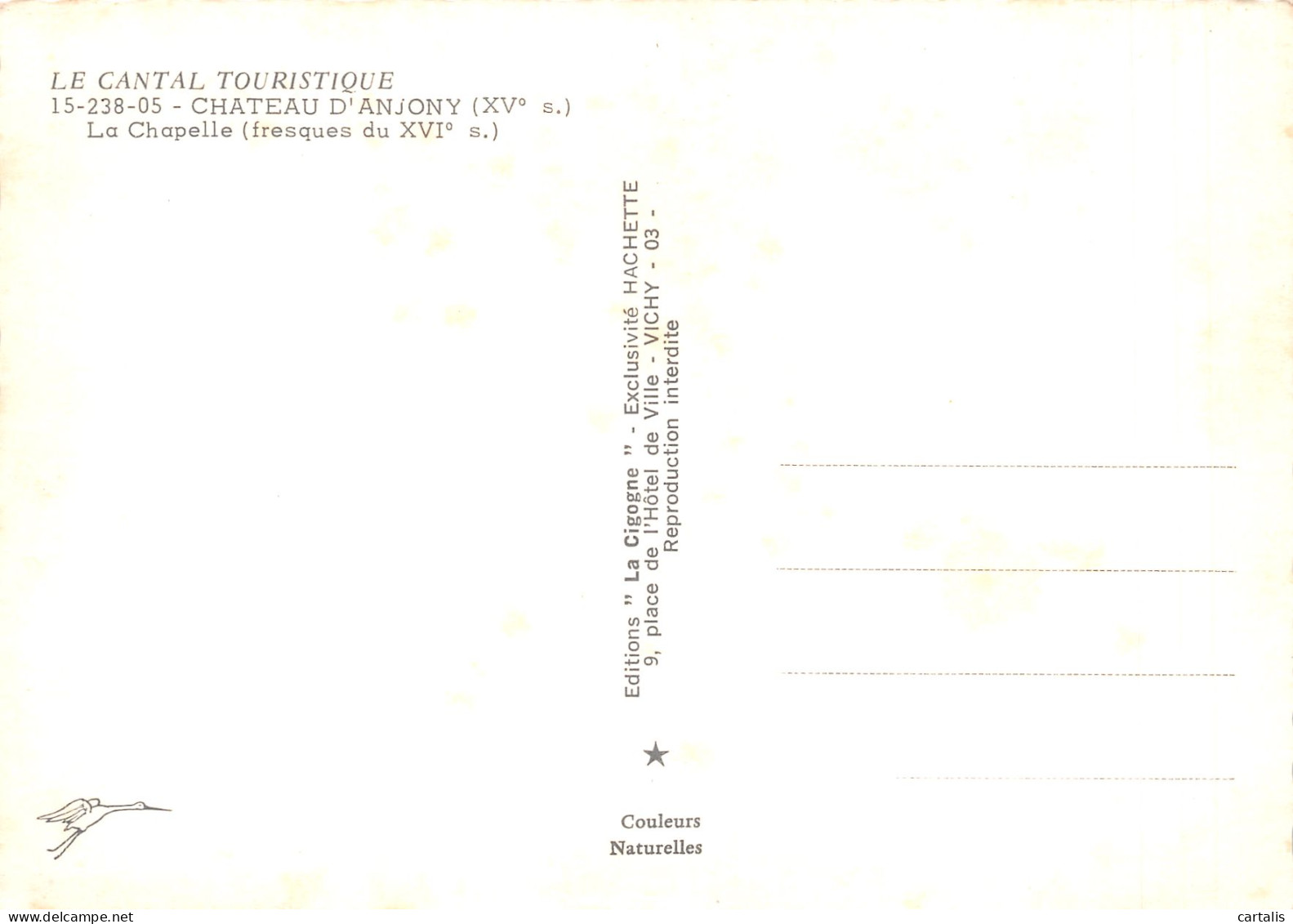 15-ANJONY-N°3828-A/0165 - Other & Unclassified