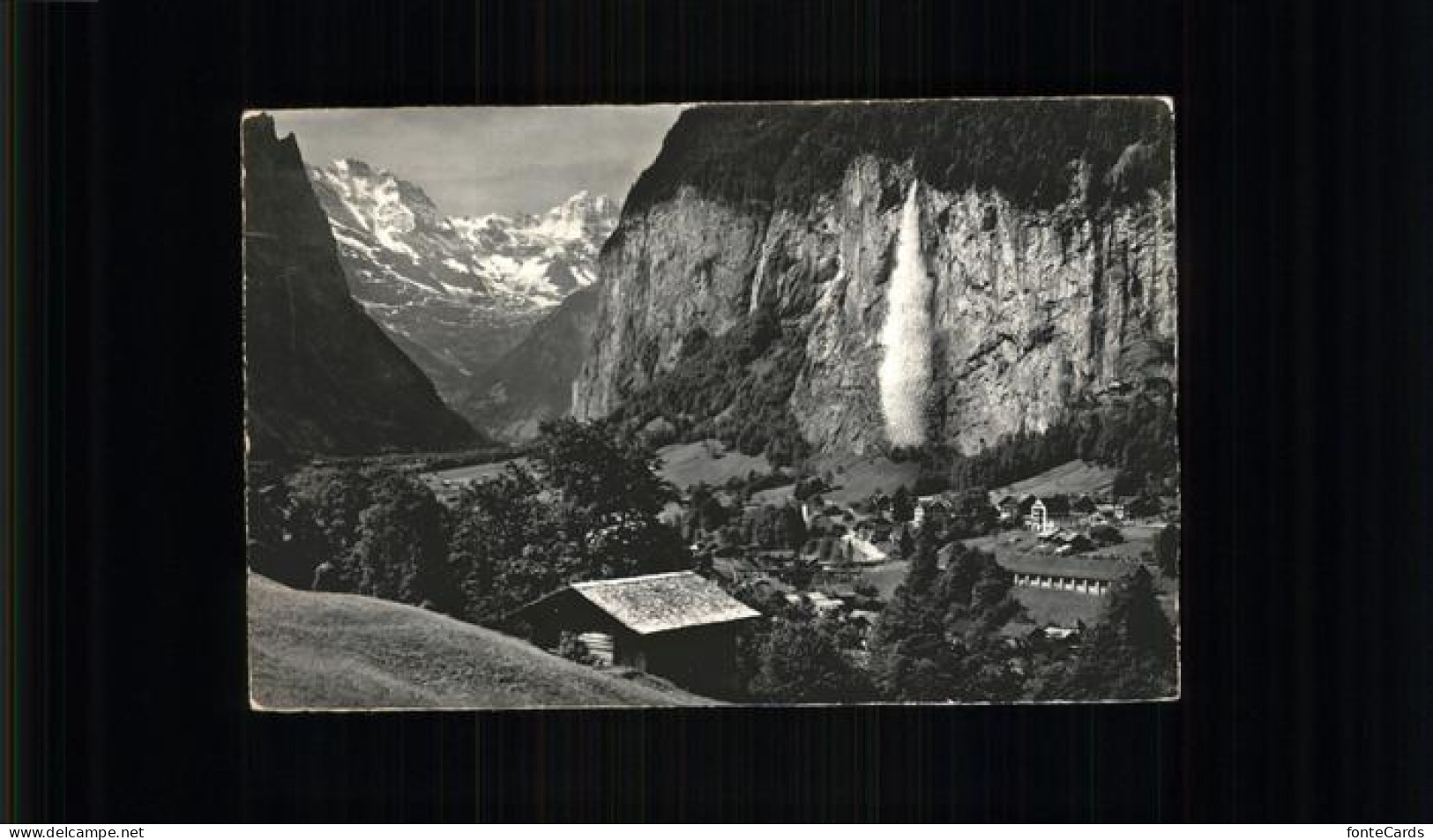 11337138 Lauterbrunnen BE Grosshorn Breithorn Und Staubbachfall Lauterbrunnen - Other & Unclassified