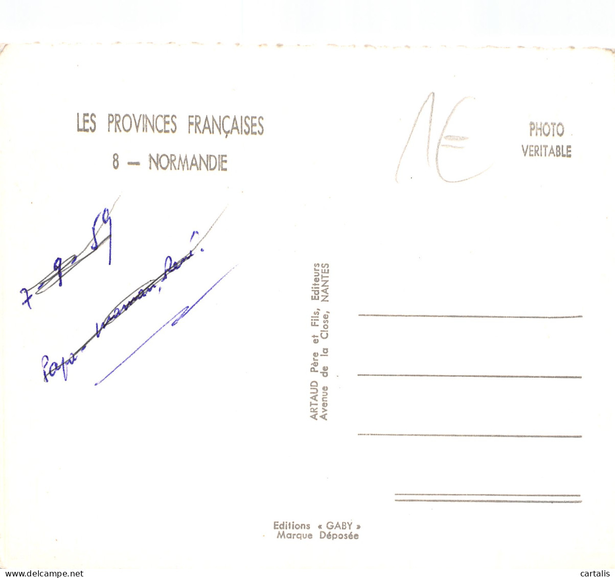 50-NORMANDIE PROVINCES FRANCAISES-N°3828-A/0041 - Other & Unclassified