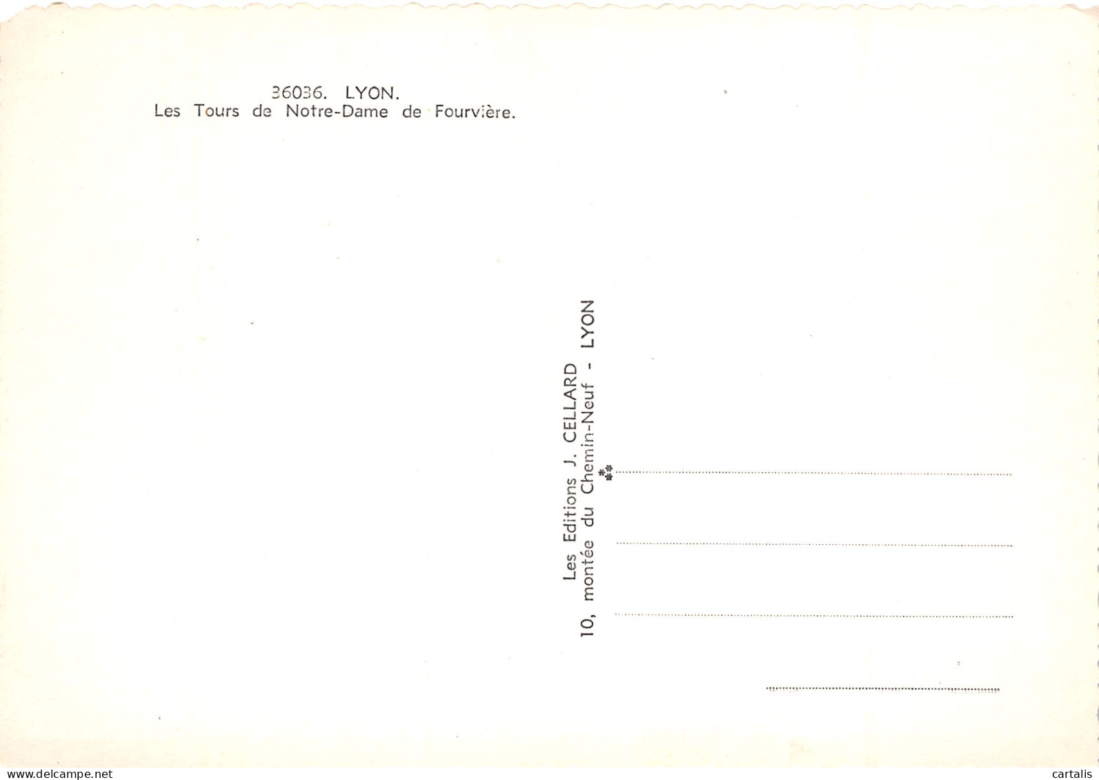 69-LYON-N°3828-A/0027 - Other & Unclassified