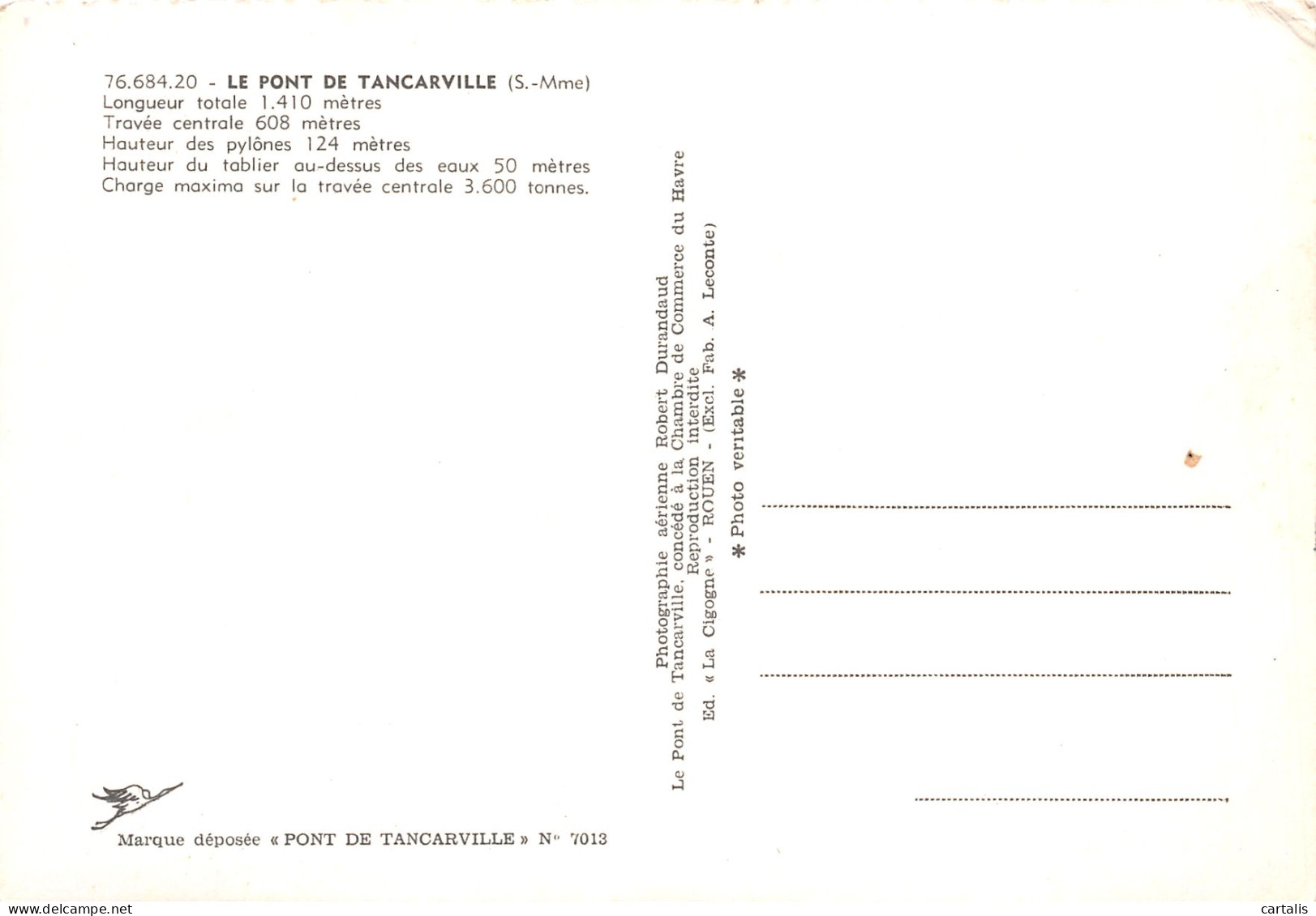 76-TANCARVILLE-N°3828-A/0039 - Tancarville