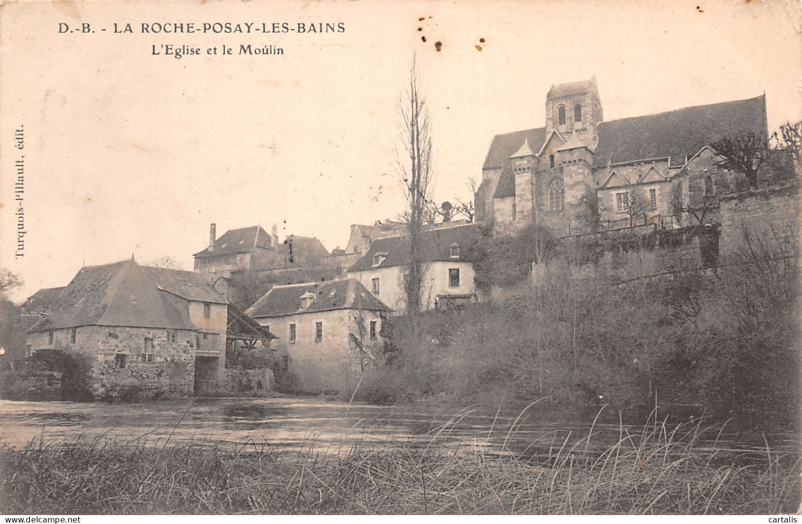 86-LA ROCHE POSAY LES BAINS-N°3827-E/0011 - La Roche Posay