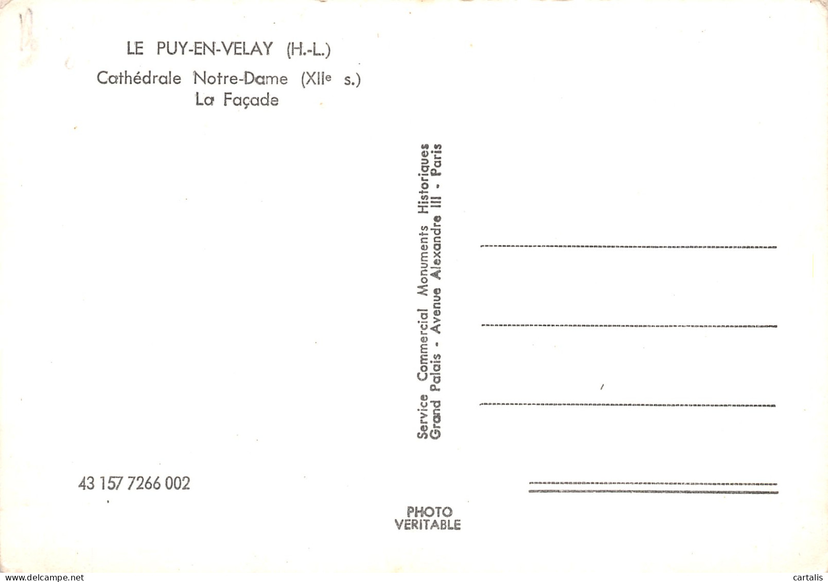 43-LE PUY EN VELAY-N°3827-D/0397 - Le Puy En Velay