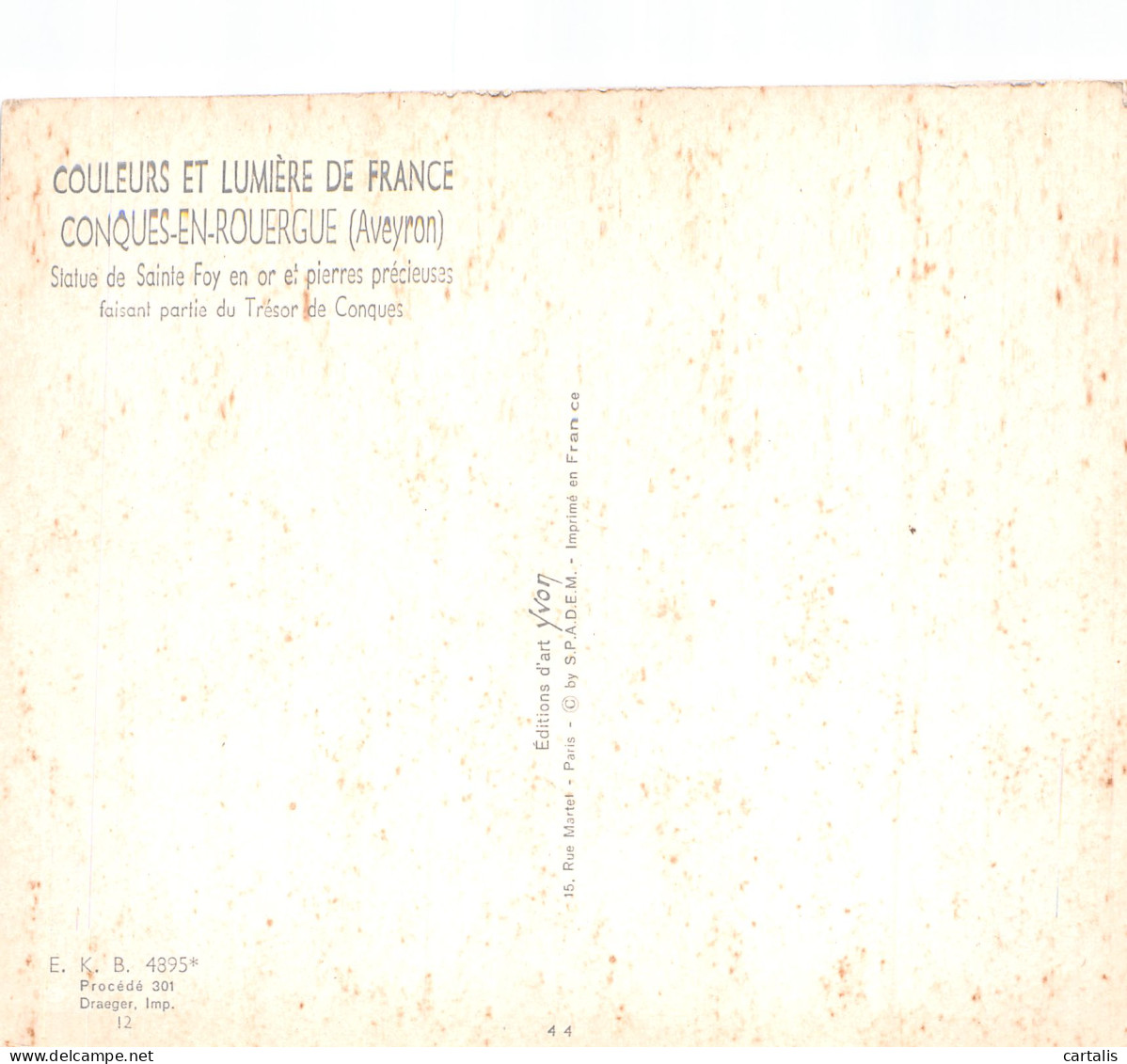 12-CONQUES EN ROUERGUE-N°3827-D/0385 - Sonstige & Ohne Zuordnung