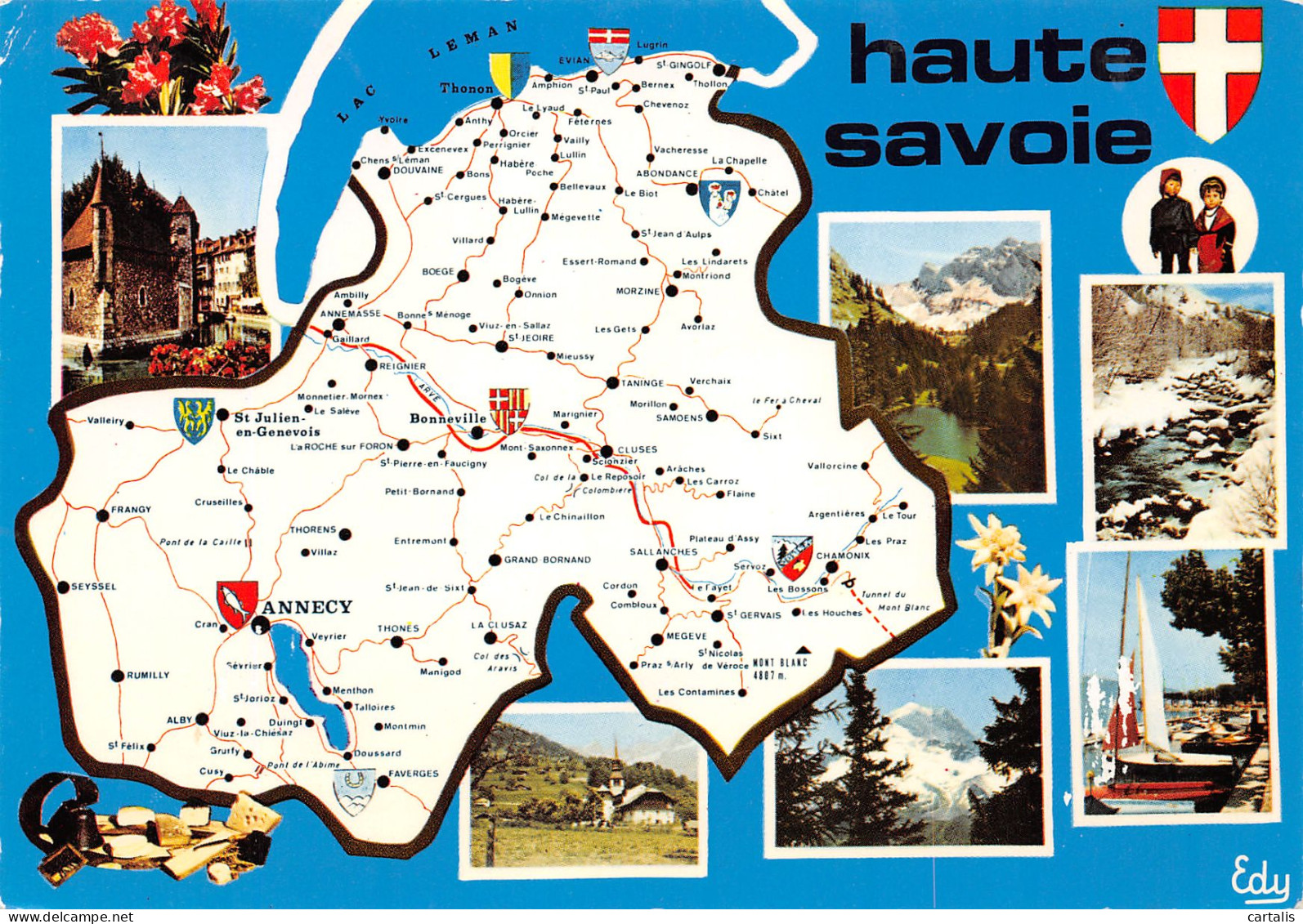 74-HAUTE SAVOIE MULTI VUES-N°3827-D/0283 - Sonstige & Ohne Zuordnung