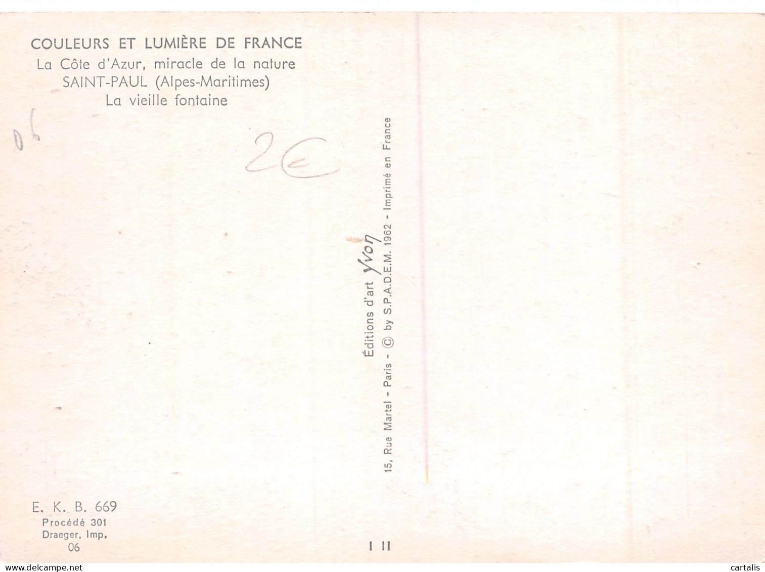 06-SAINT PAUL -N°3827-D/0287 - Poste Aérienne